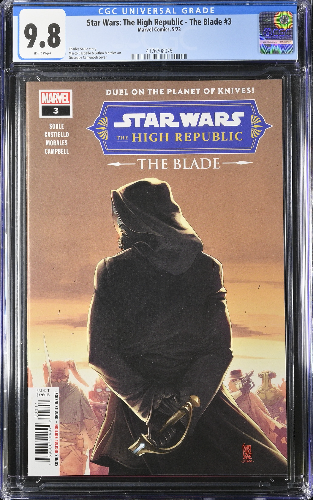 Star Wars: The High Republic - The Blade #3 CGC 9.8