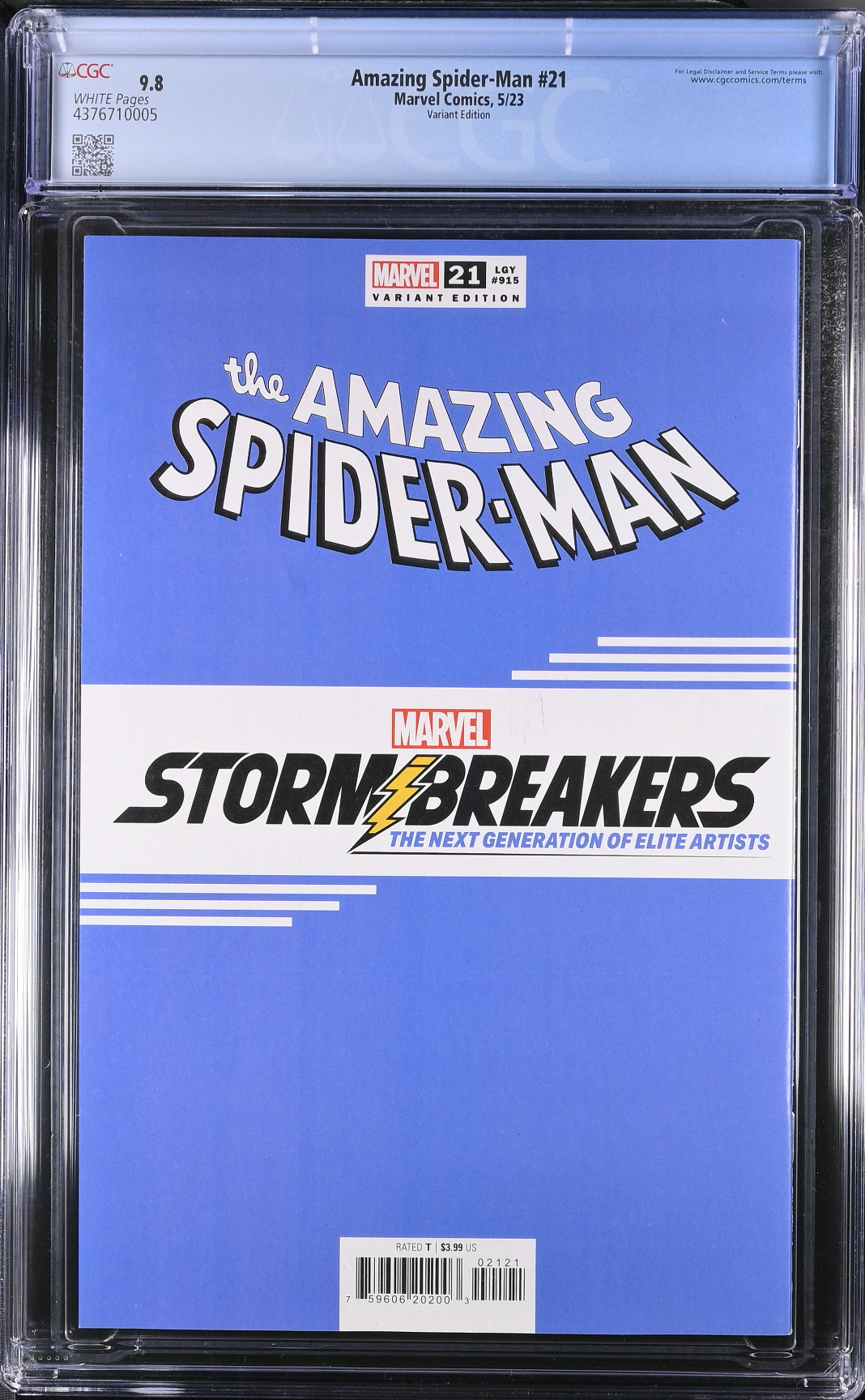 Amazing Spider-Man #21 Bazaldua Variant CGC 9.8