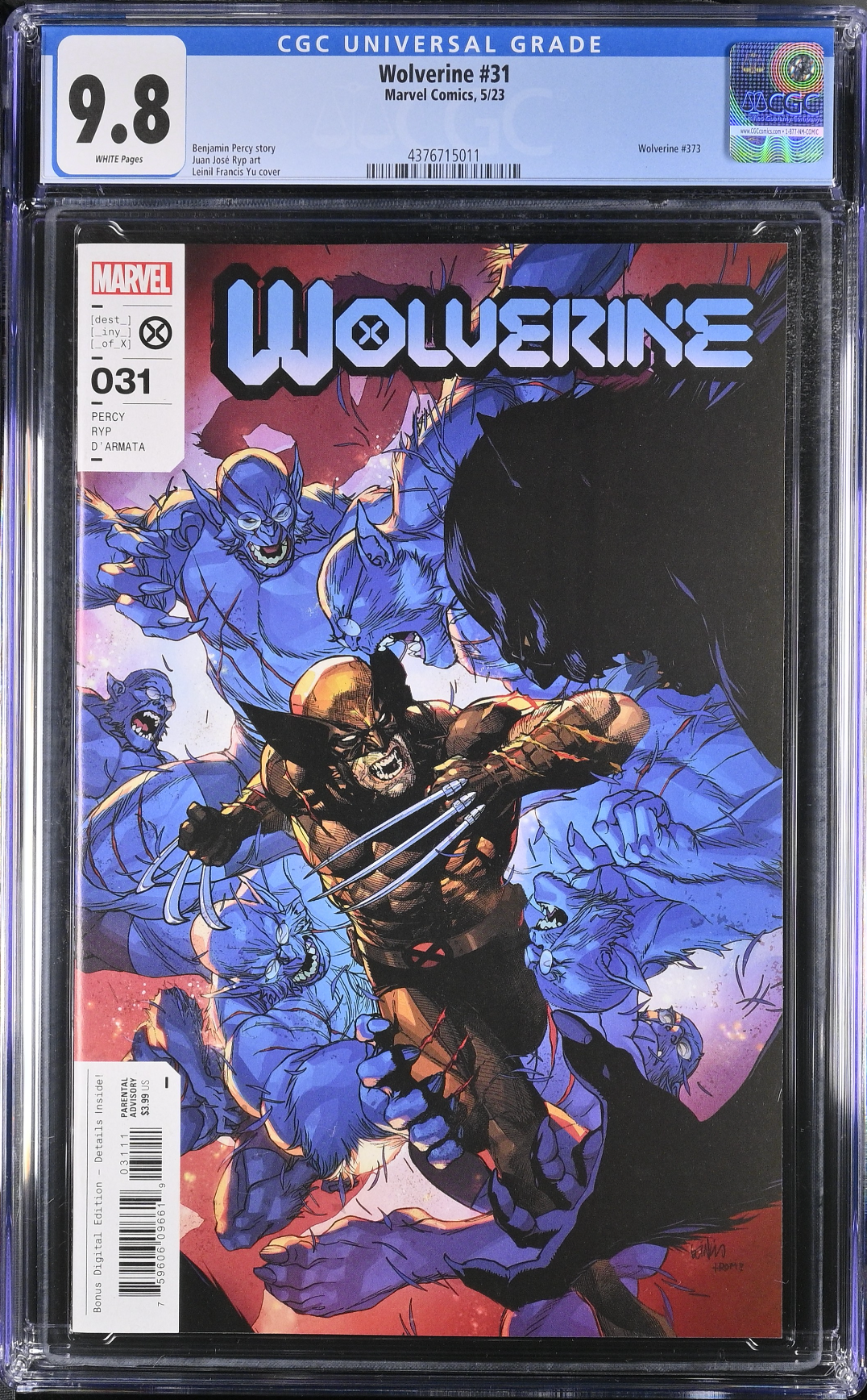 Wolverine #31 CGC 9.8