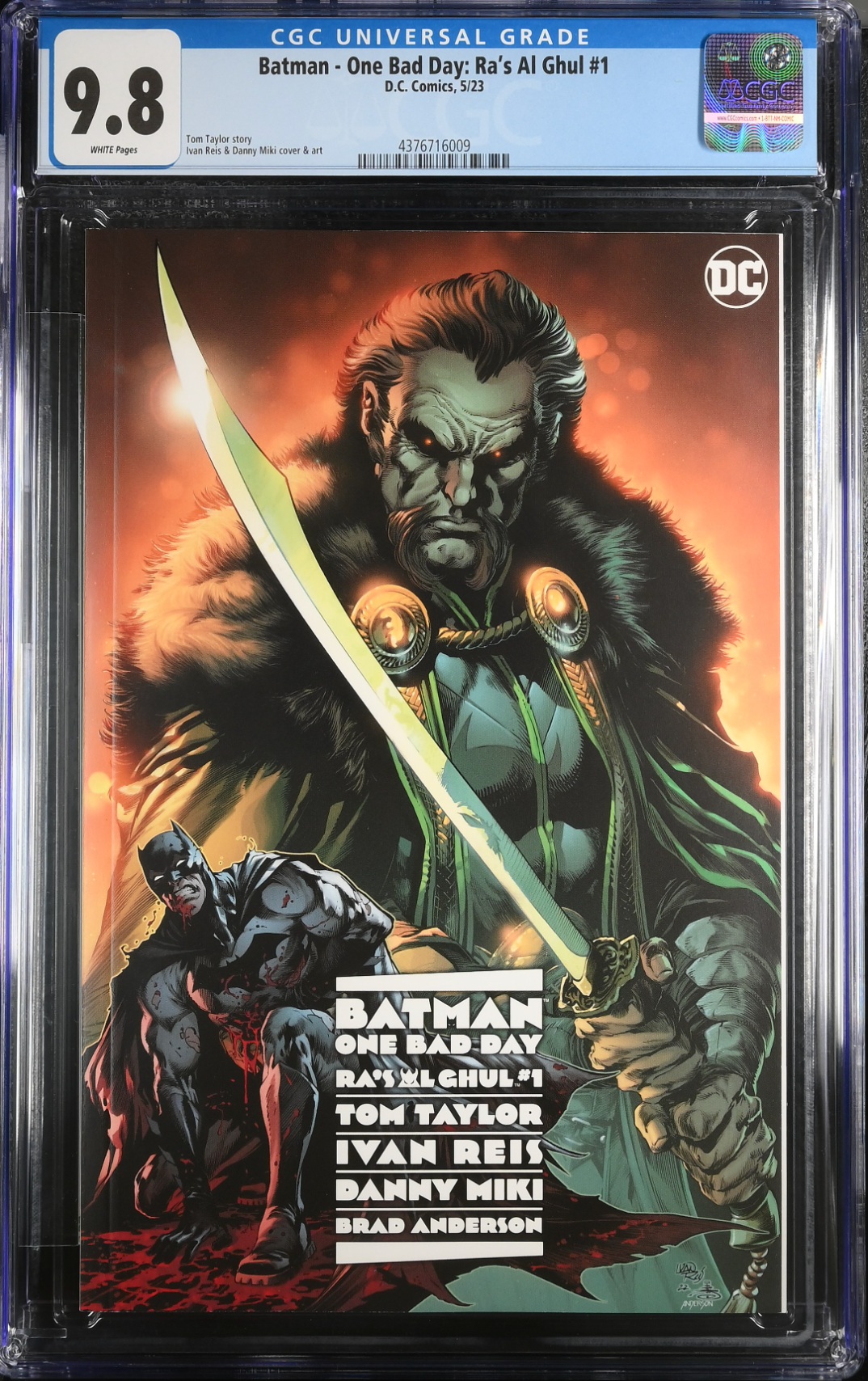 Batman: One Bad Day - Ra's al Ghul #1 CGC 9.8