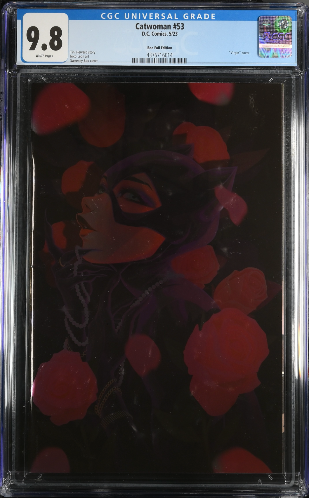 Catwoman #53 Boo 1:50 Foil Retailer Incentive Variant CGC 9.8