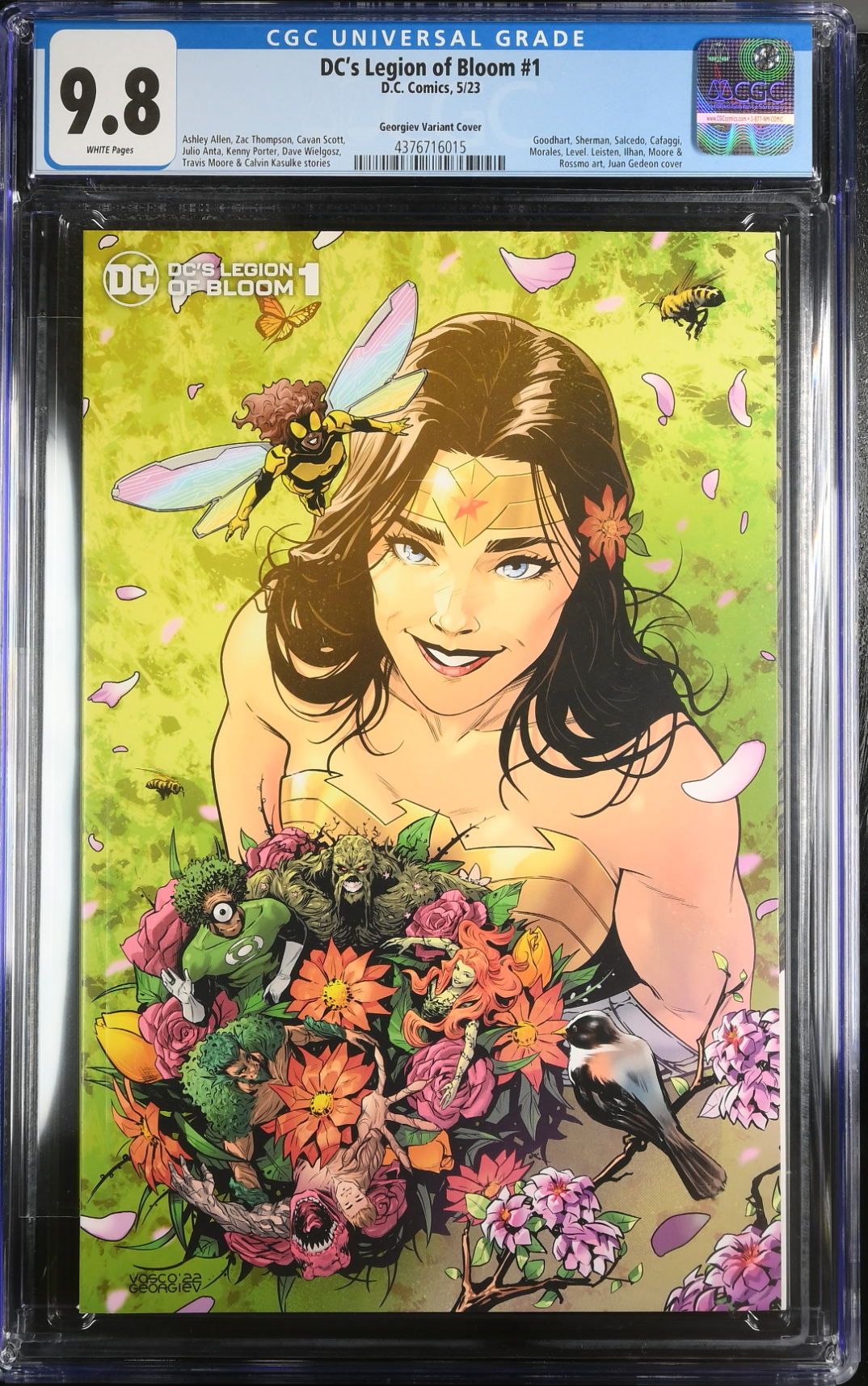 DC's Legion of Bloom #1 Georgiev 1:25 Retailer Incentive Variant CGC 9.8