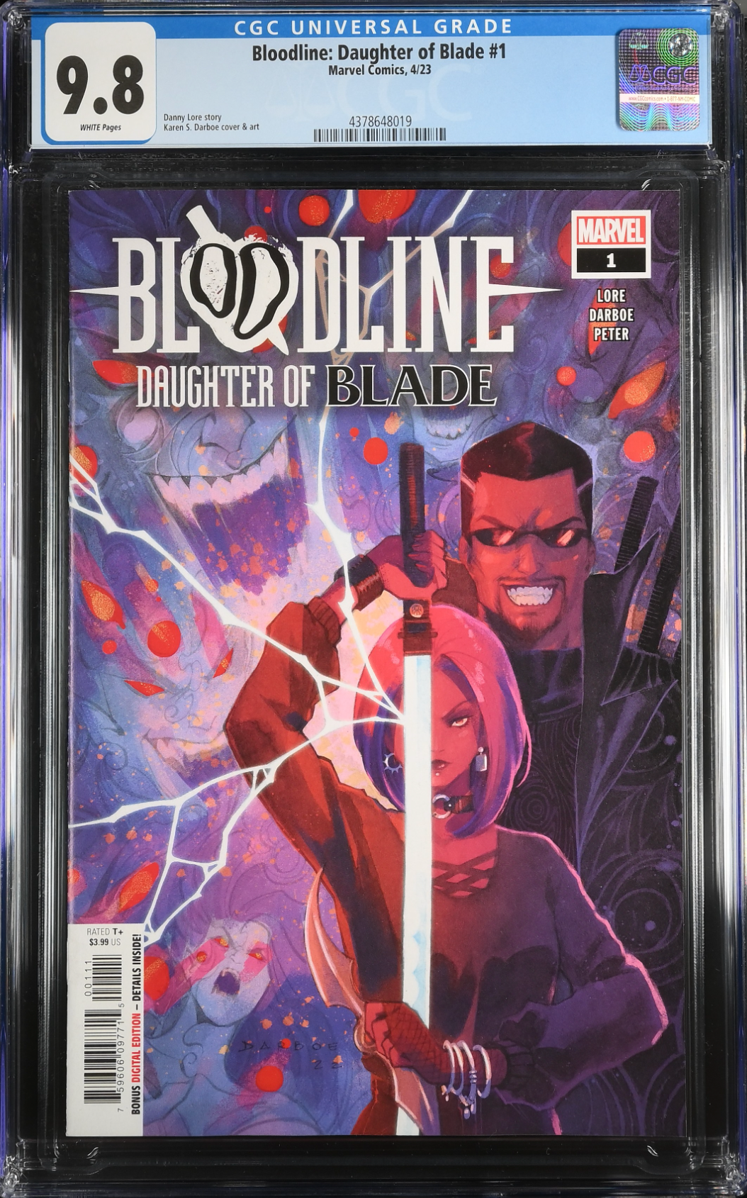 Bloodline: Daughter of Blade #1 CGC 9.8