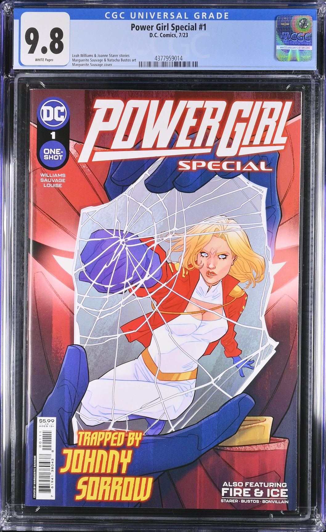 Power Girl Special #1 CGC 9.8