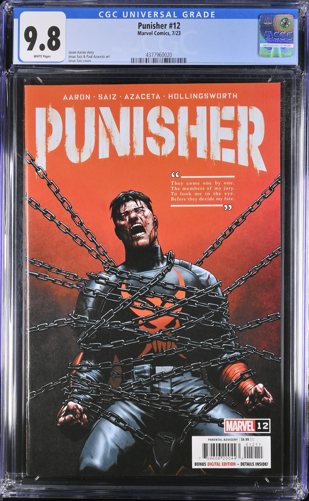 Punisher #12 CGC 9.8