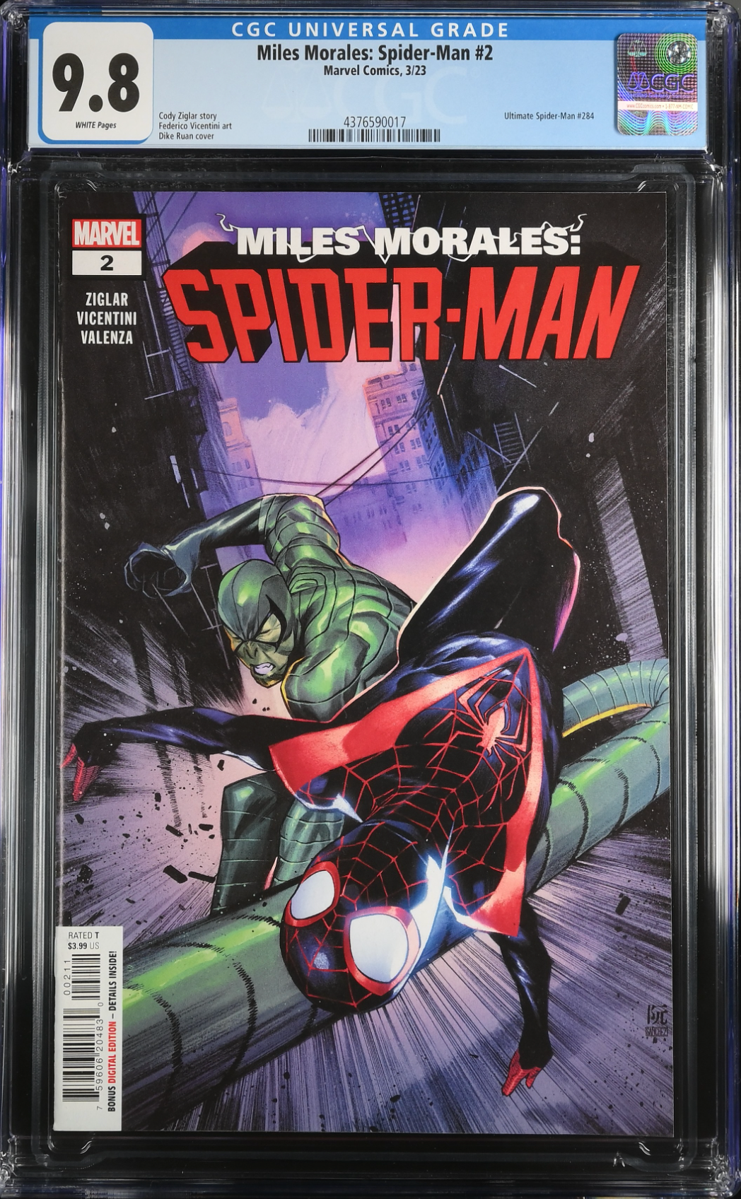 Miles Morales: Spider-Man #2 CGC 9.8