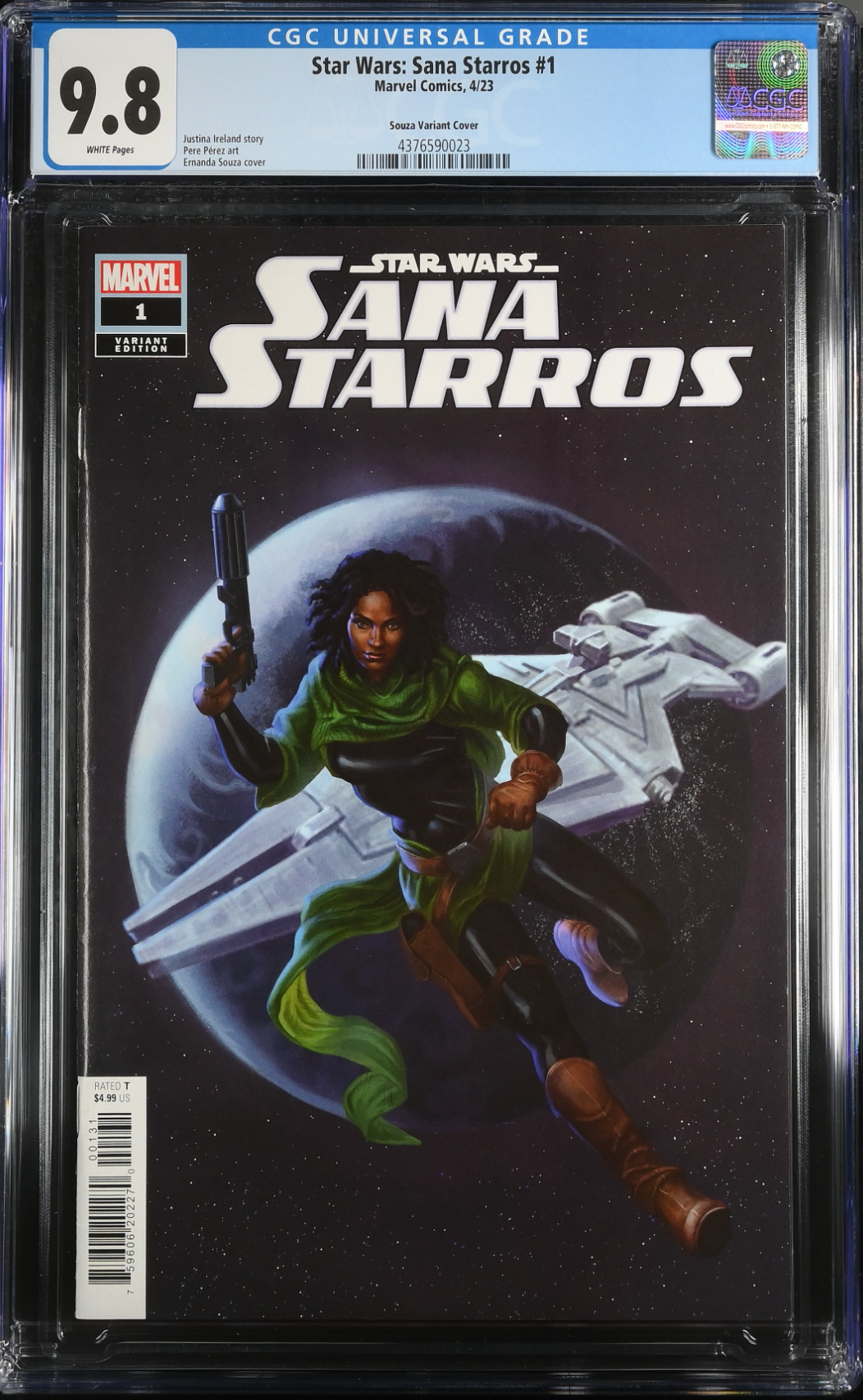 Star Wars: Sana Starros #1 Souza 1:25 Retailer Incentive Variant CGC 9.8