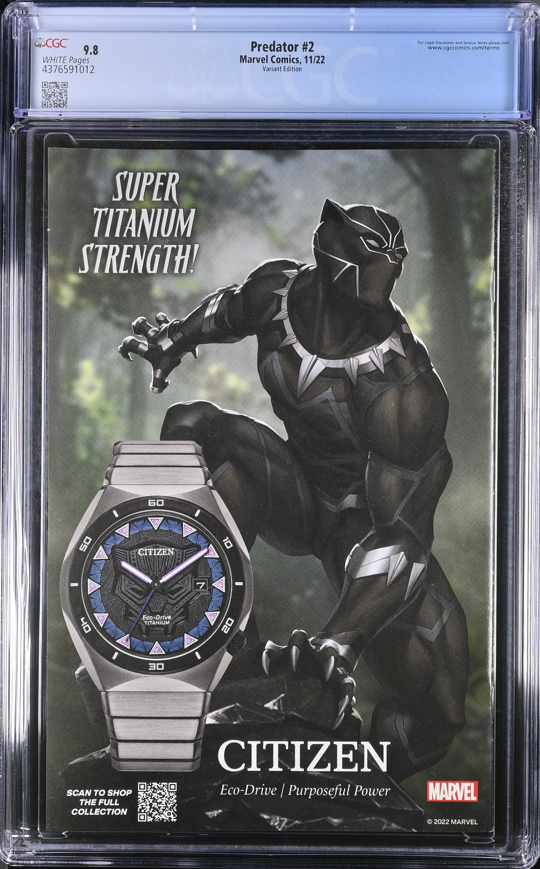 Predator #2 Larroca 1:25 Retailer Incentive Variant CGC 9.8