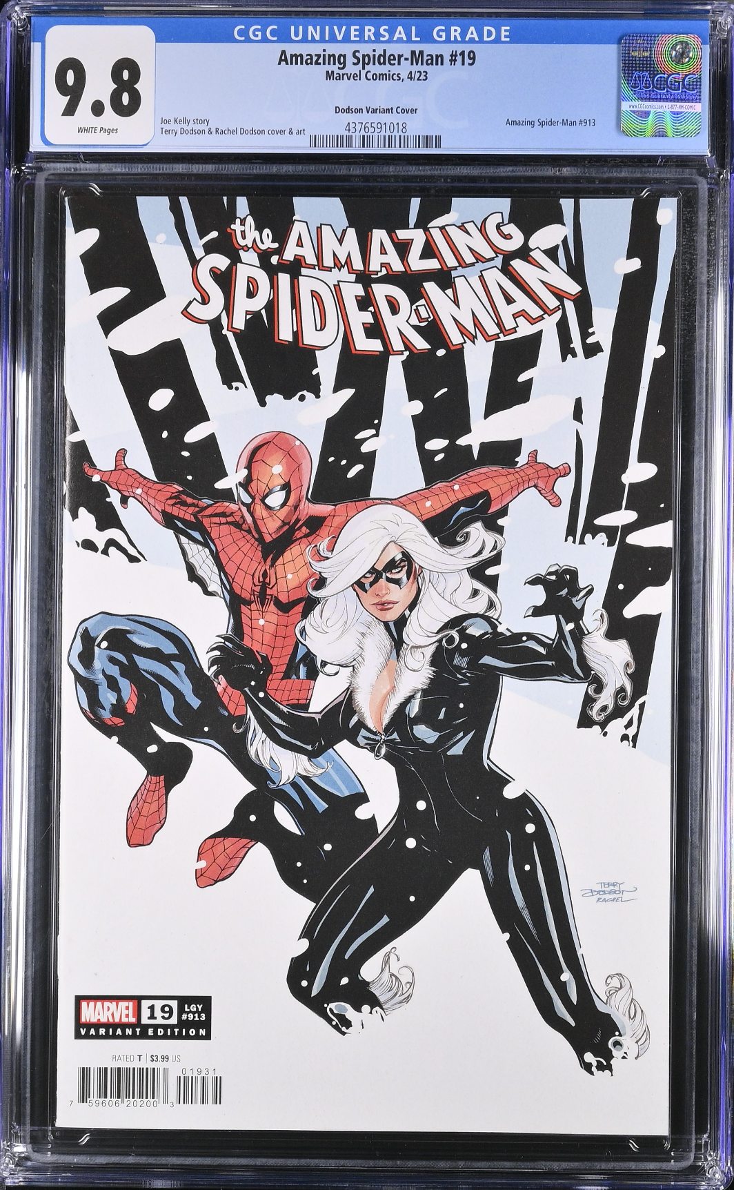 Amazing Spider-Man #19 Dodson 1:25 Retailer Incentive Variant CGC 9.8