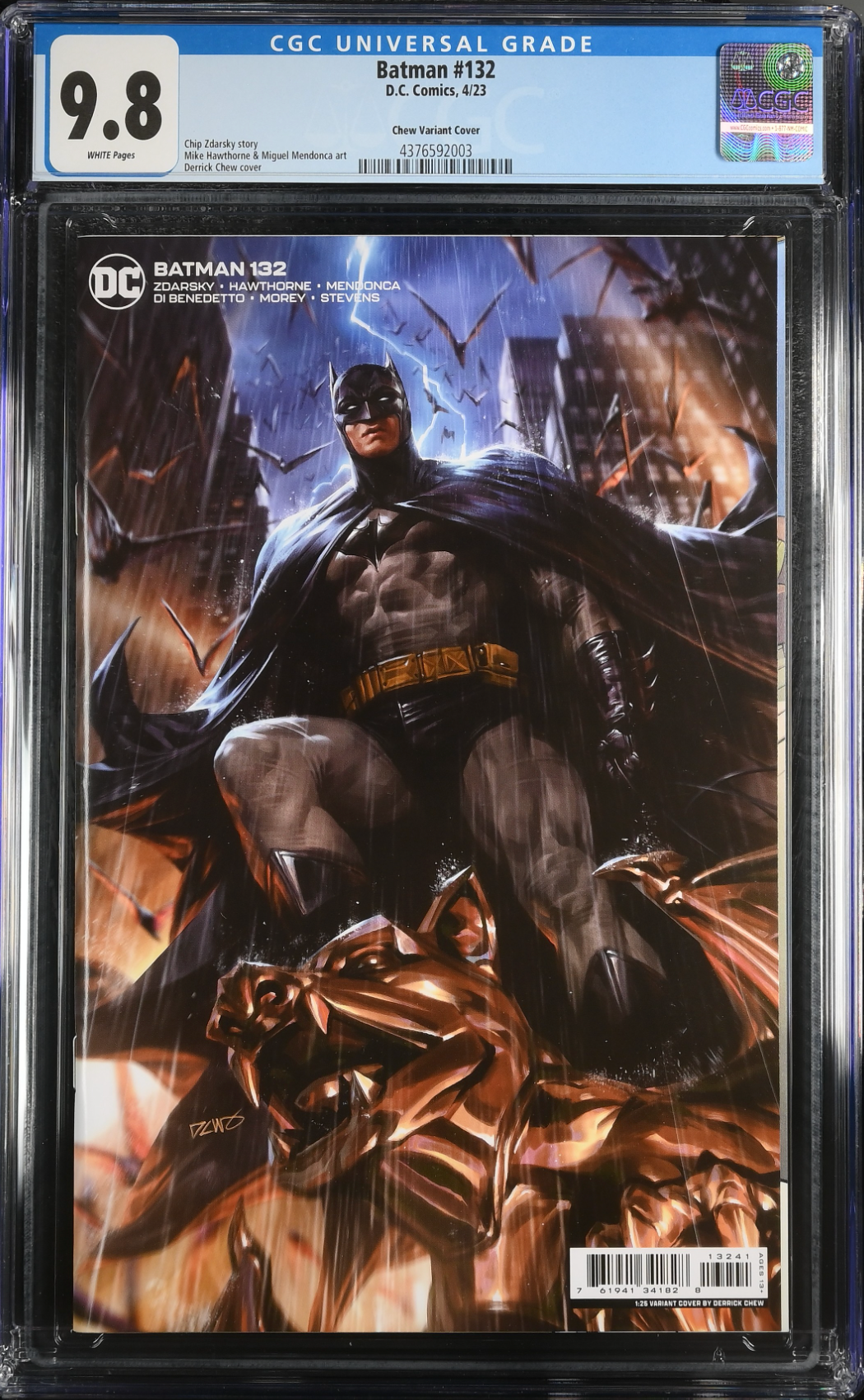 Batman #132 Chew 1:25 Retailer Incentive Variant CGC 9.8