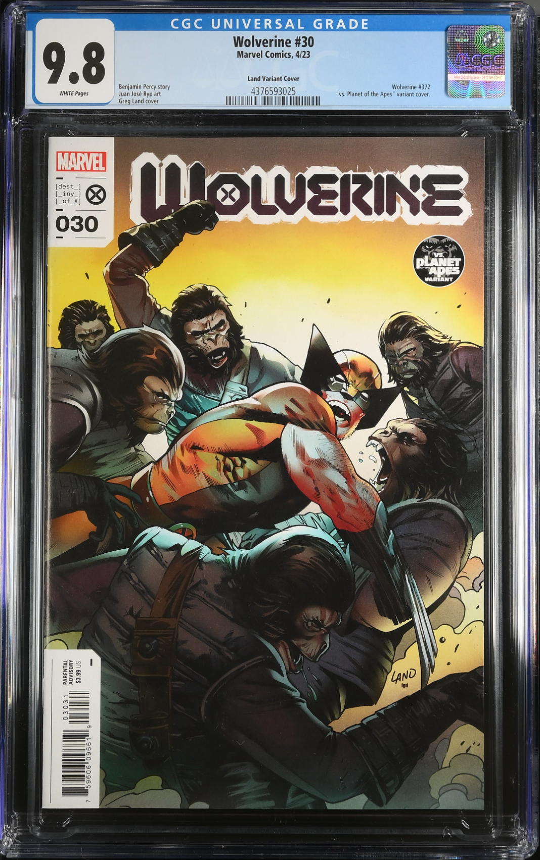 Wolverine #30 Land Variant CGC 9.8