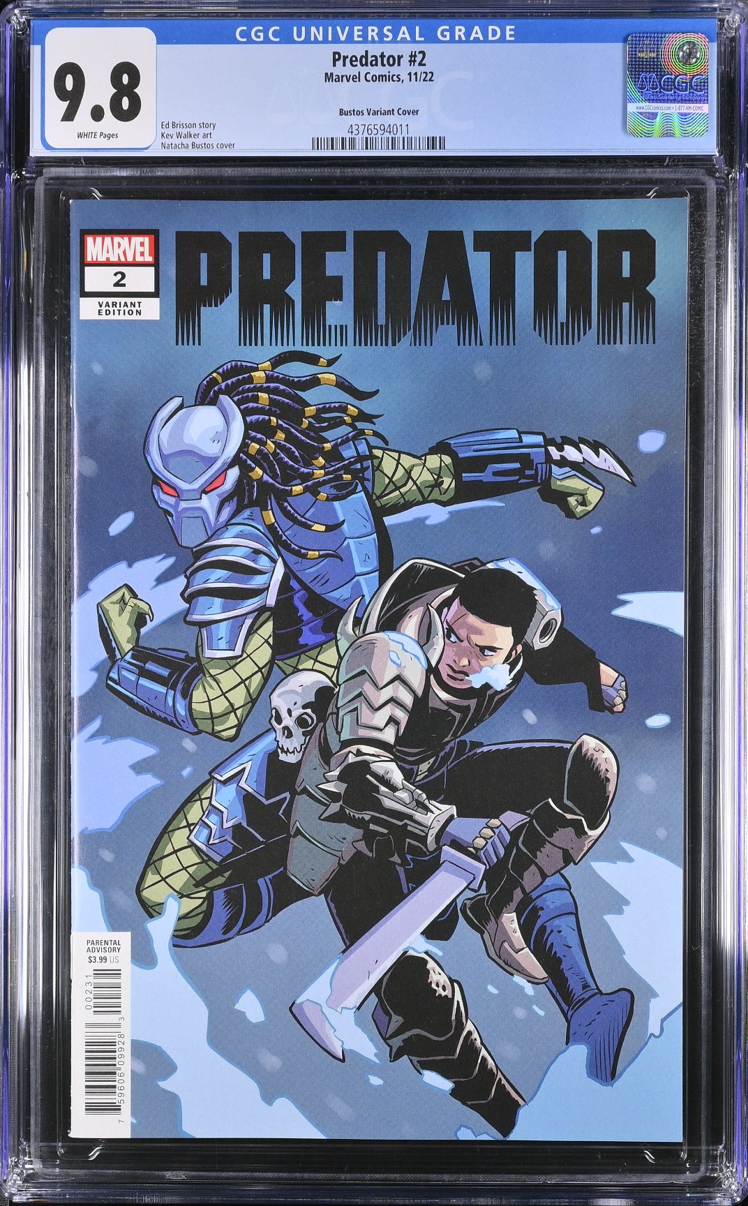 Predator #2 Bustos Variant CGC 9.8