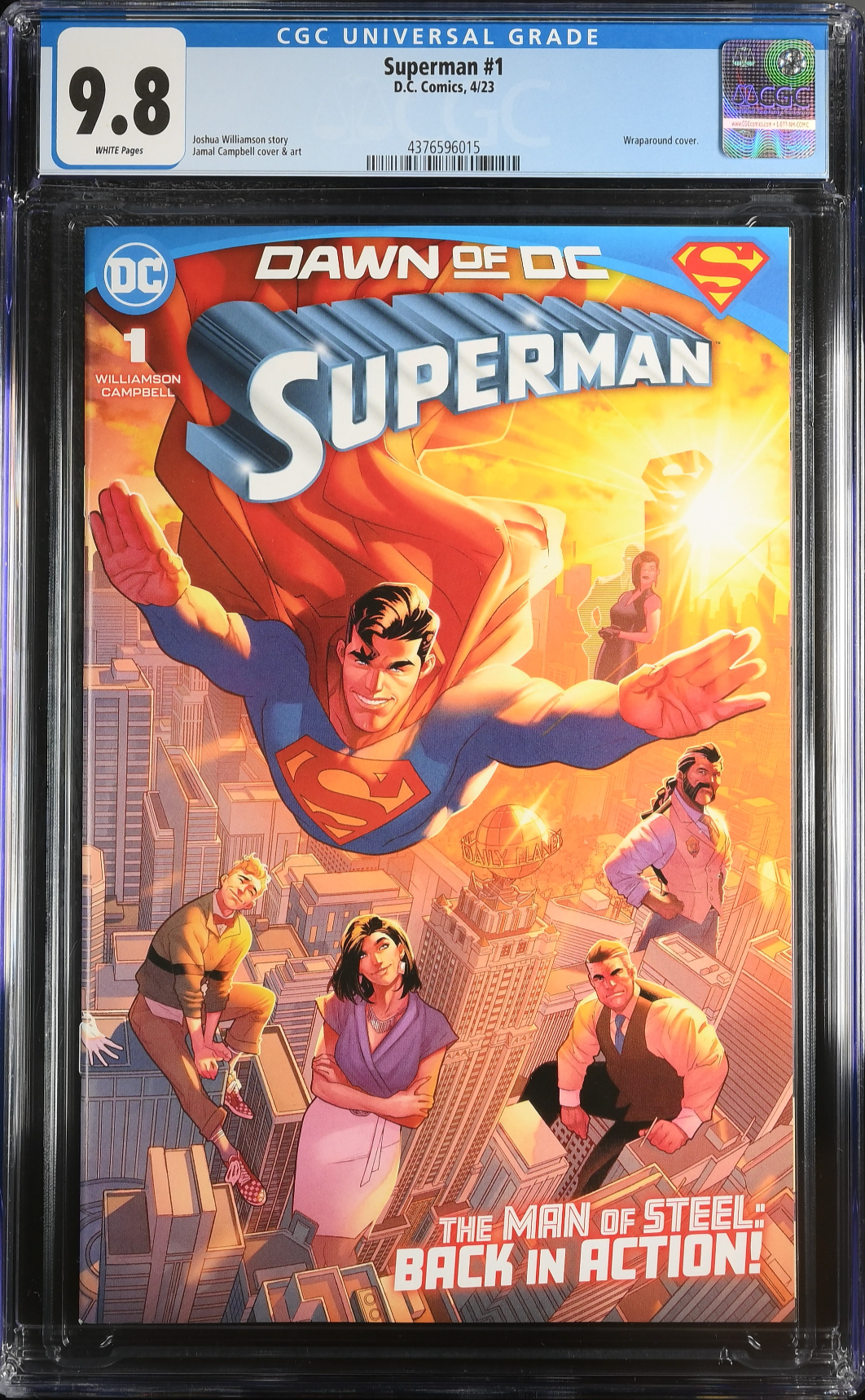 Superman #1 - Cover A - Campbell CGC 9.8