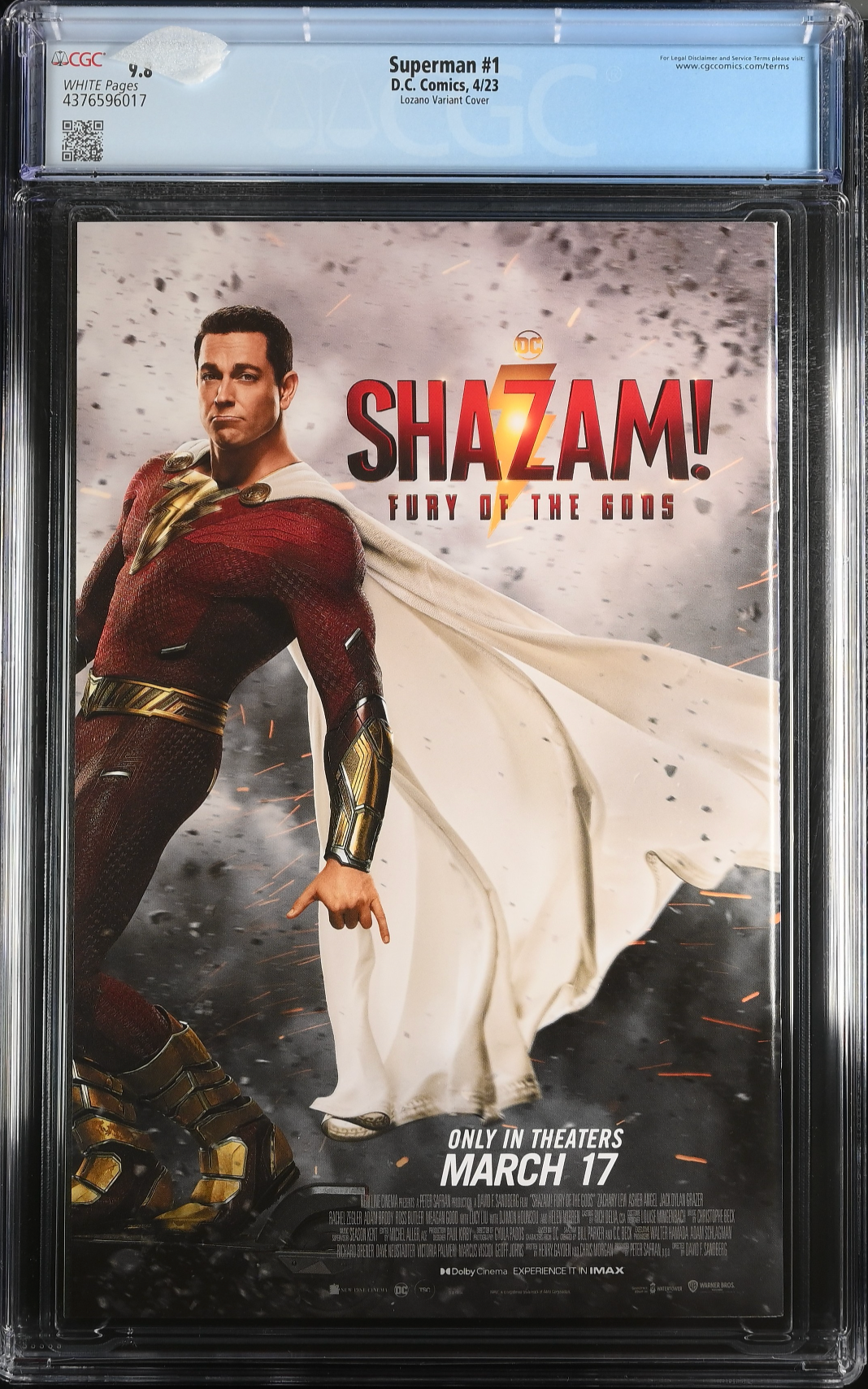 Superman #1 - Cover H - Lozano CGC 9.8