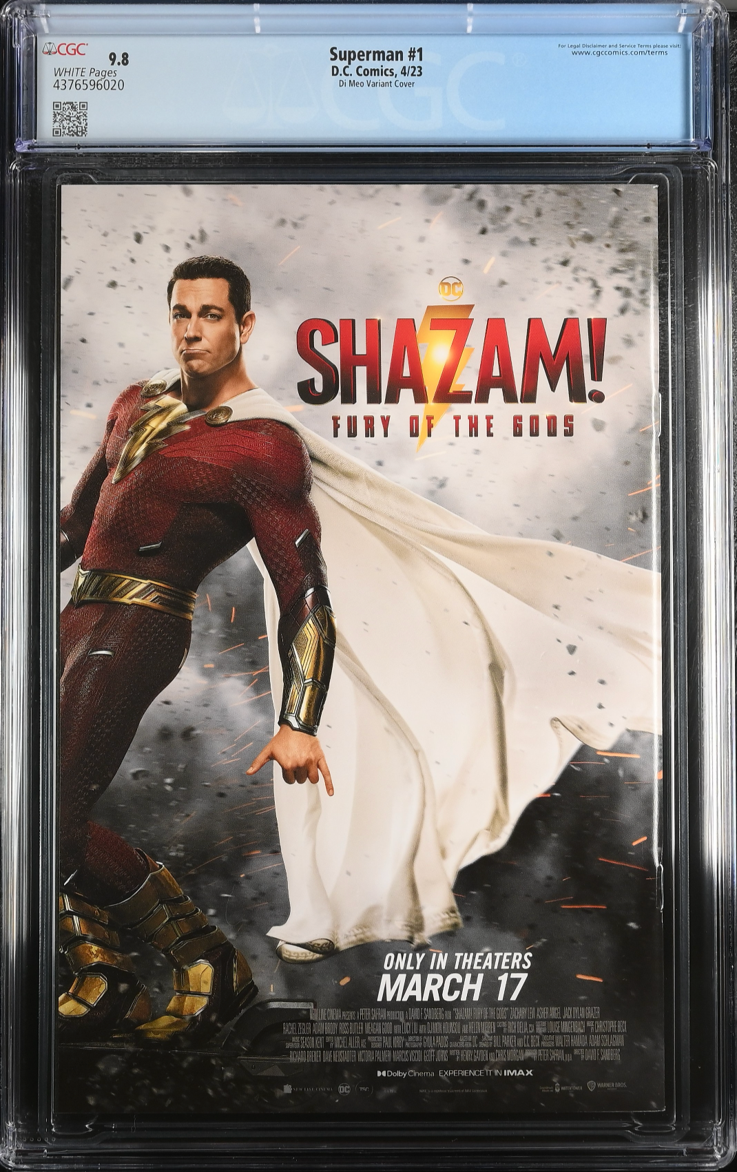 Superman #1 - Cover O - Di Meo 1:75 Retailer Incentive Variant CGC 9.8