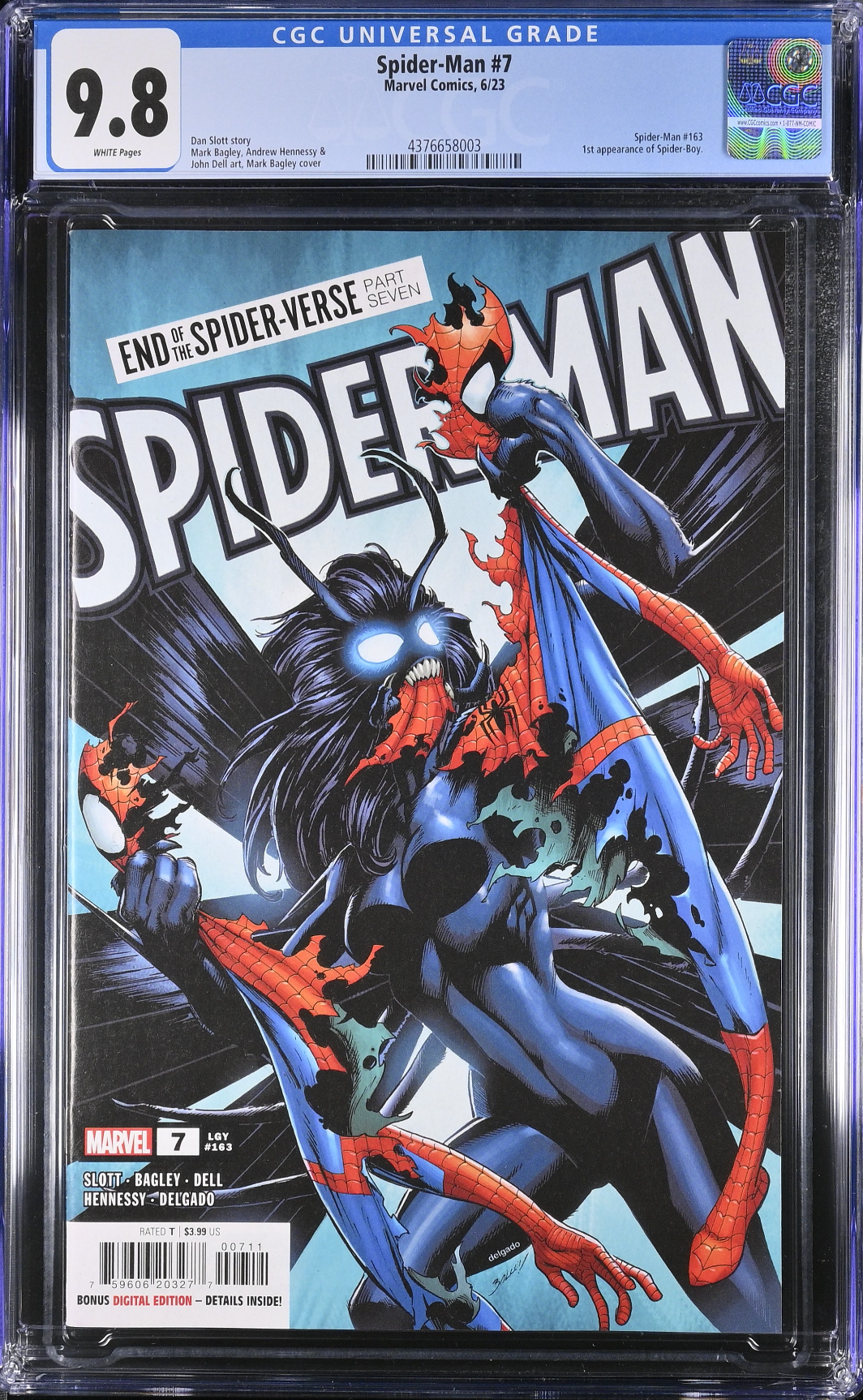 Spider-Man #7 CGC 9.8 - First Spider-Boy