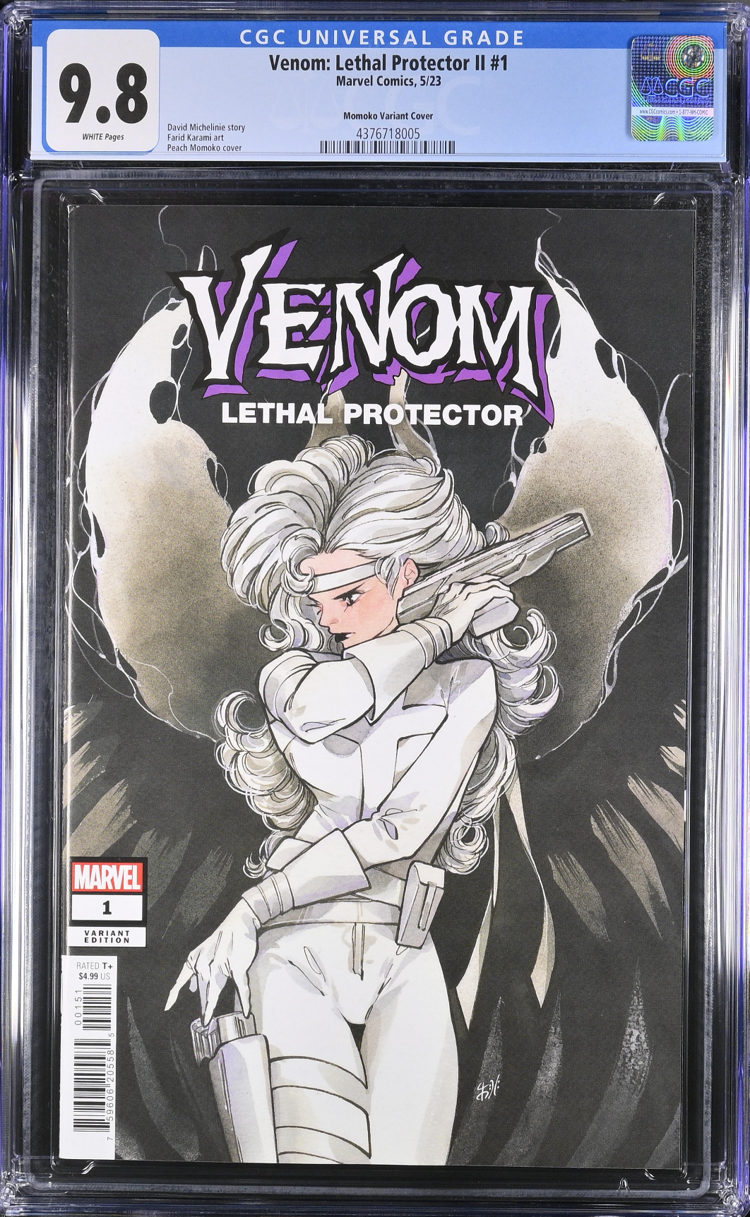 Venom: Lethal Protector II #1 Momoko Variant CGC 9.8