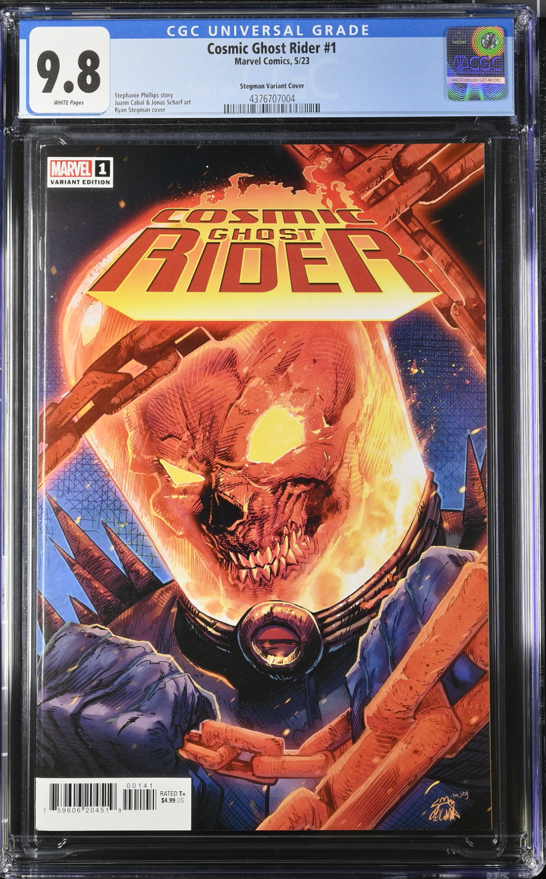 Cosmic Ghost Rider #1 Stegman Variant CGC 9.8