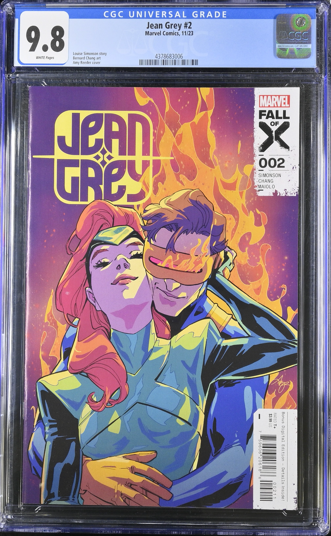 Jean Grey #2 CGC 9.8