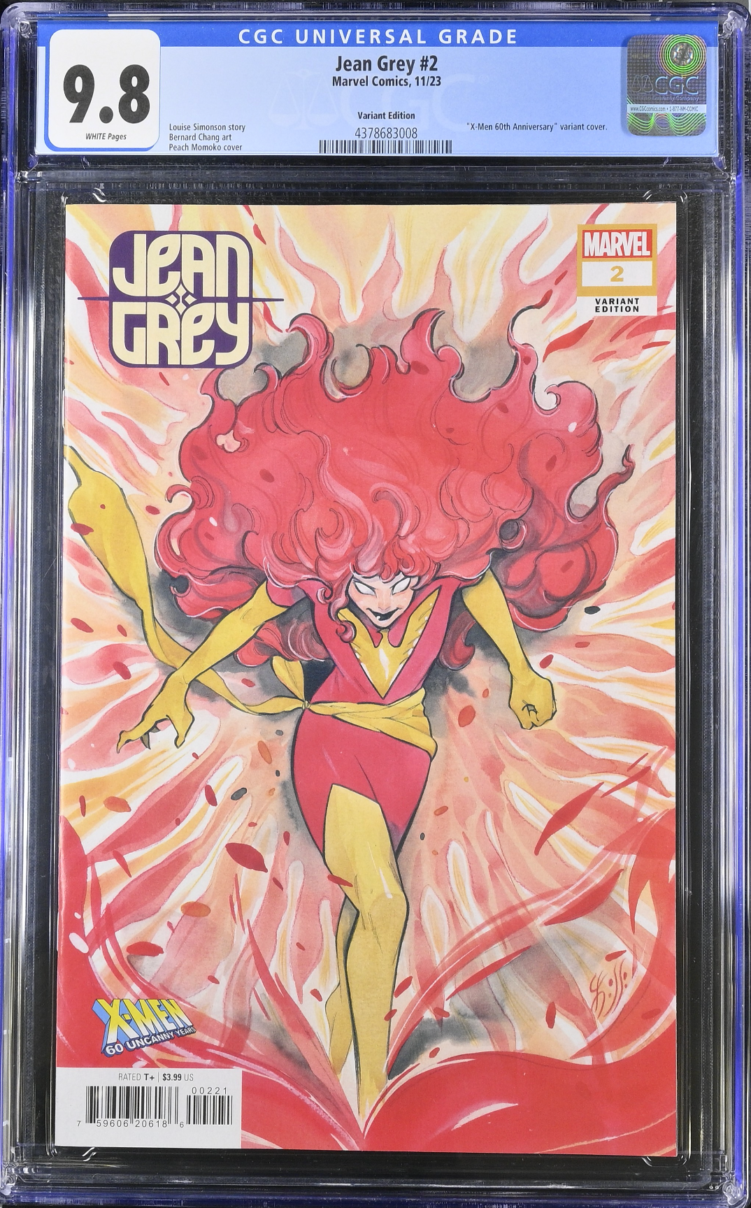 Jean Grey #2 Momoko Variant CGC 9.8