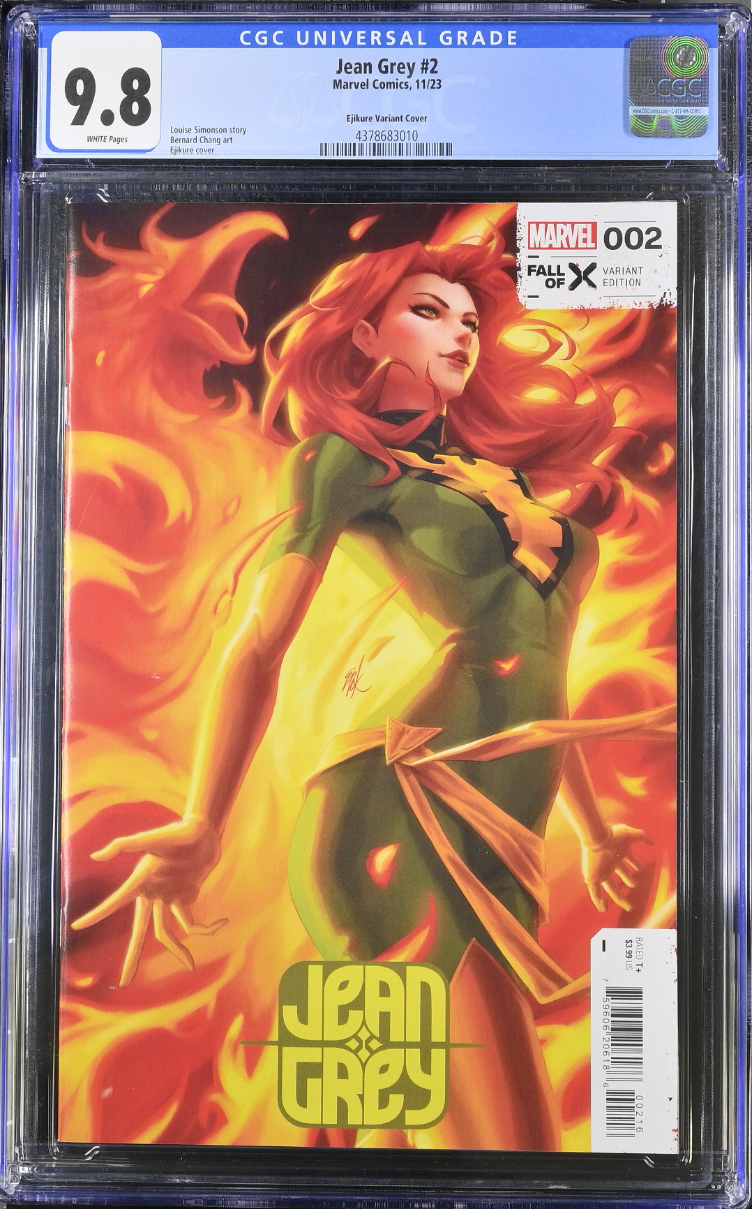 Jean Grey #2 Ejikure 1:25 Retailer Incentive Variant CGC 9.8