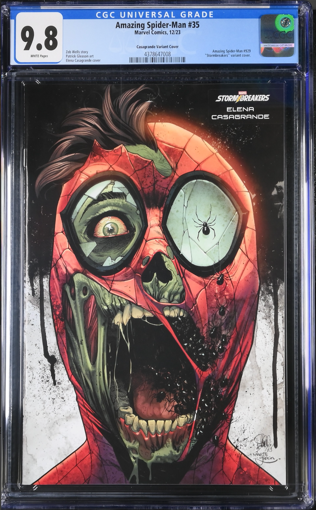 Amazing Spider-Man #35 Casagrande Variant CGC 9.8