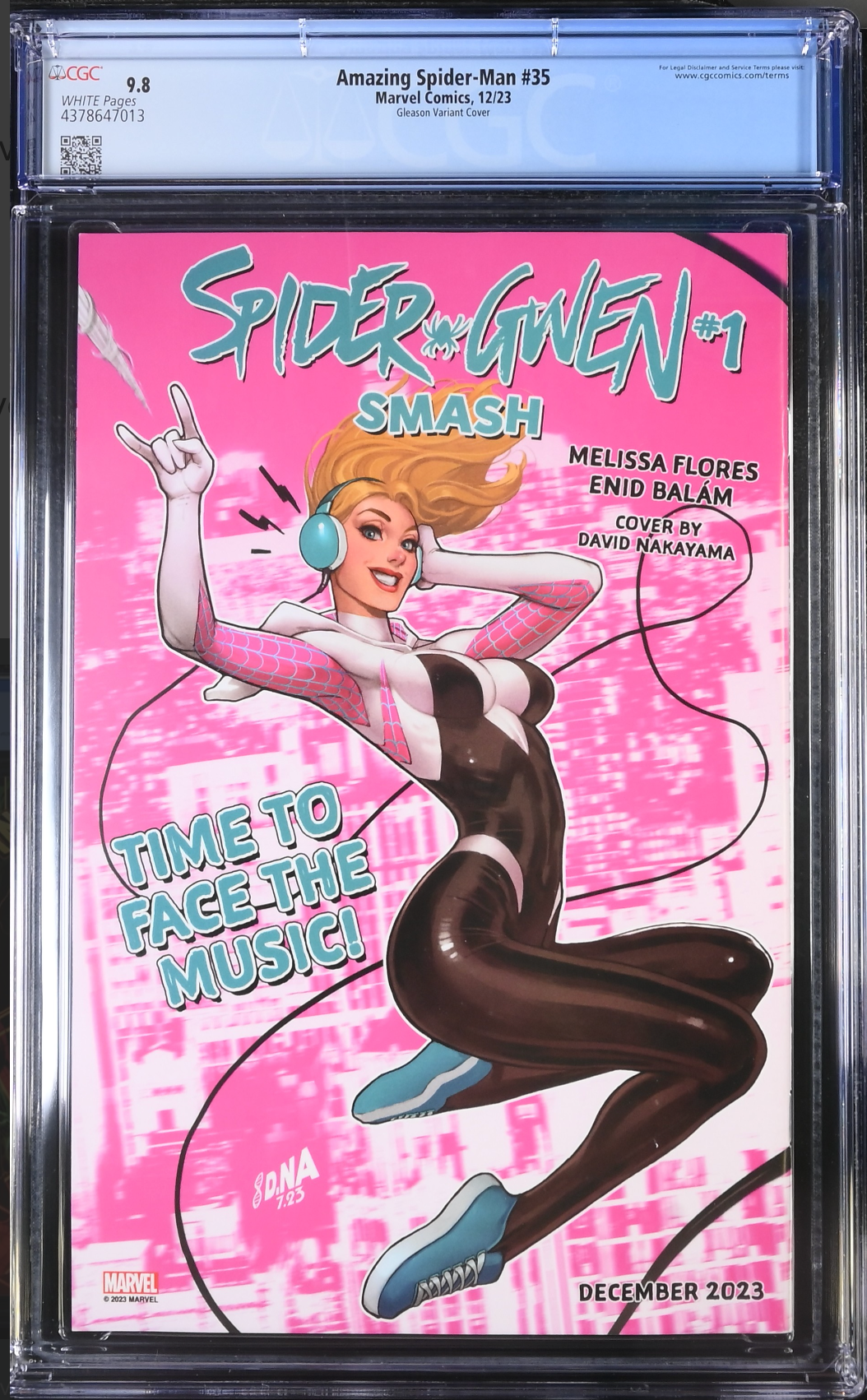 Amazing Spider-Man #35 Gleason 1:25 Retailer Incentive Variant CGC 9.8