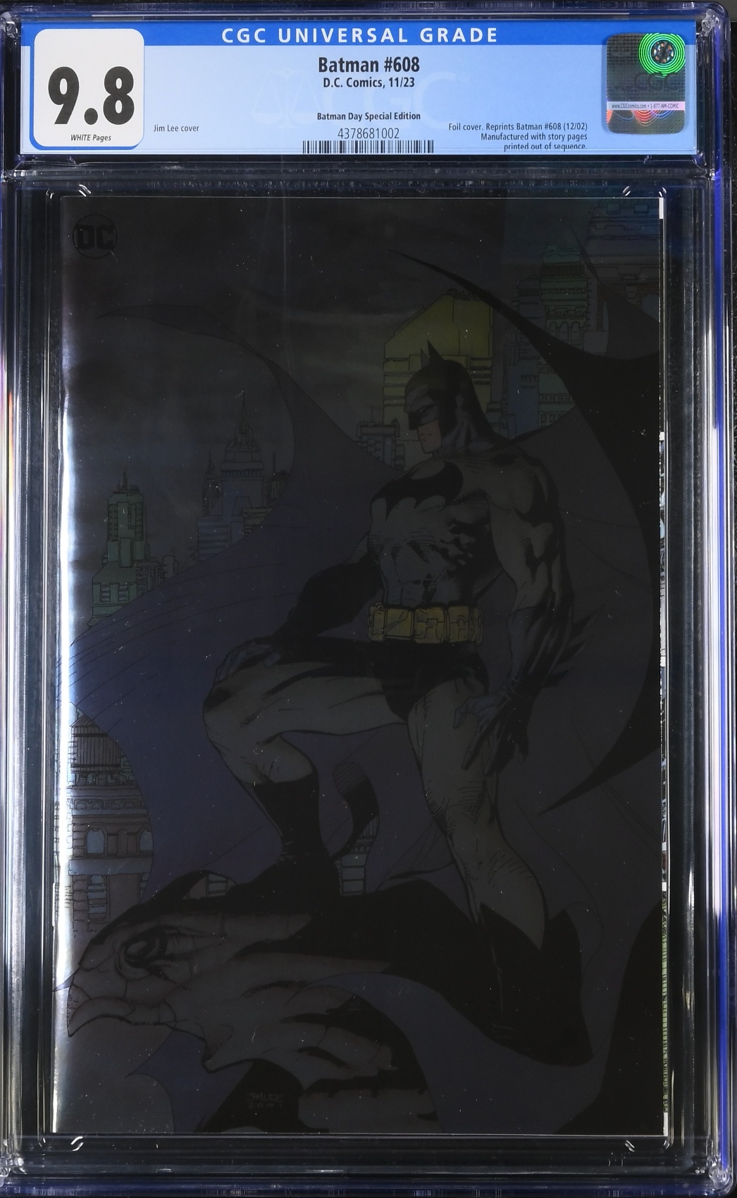 Batman #608 Batman Day 2023 Foil Variant Special Edition CGC 9.8