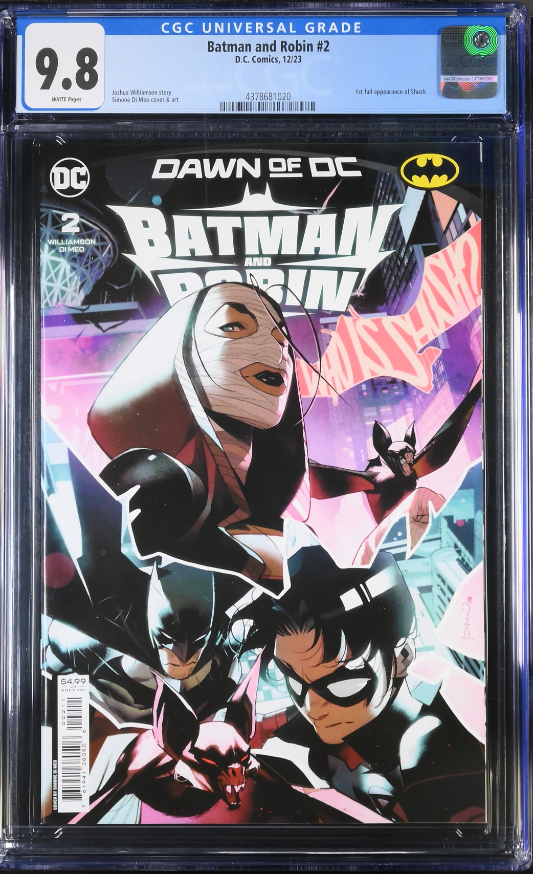 Batman and Robin #2 CGC 9.8