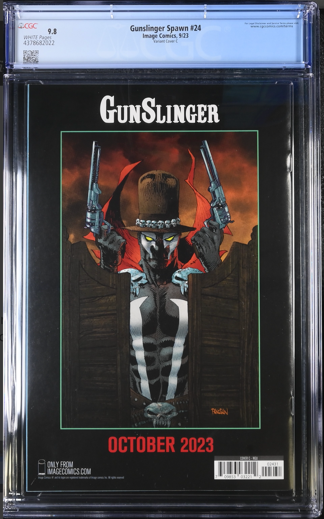 Gunslinger Spawn #24 Ngu Variant CGC 9.8