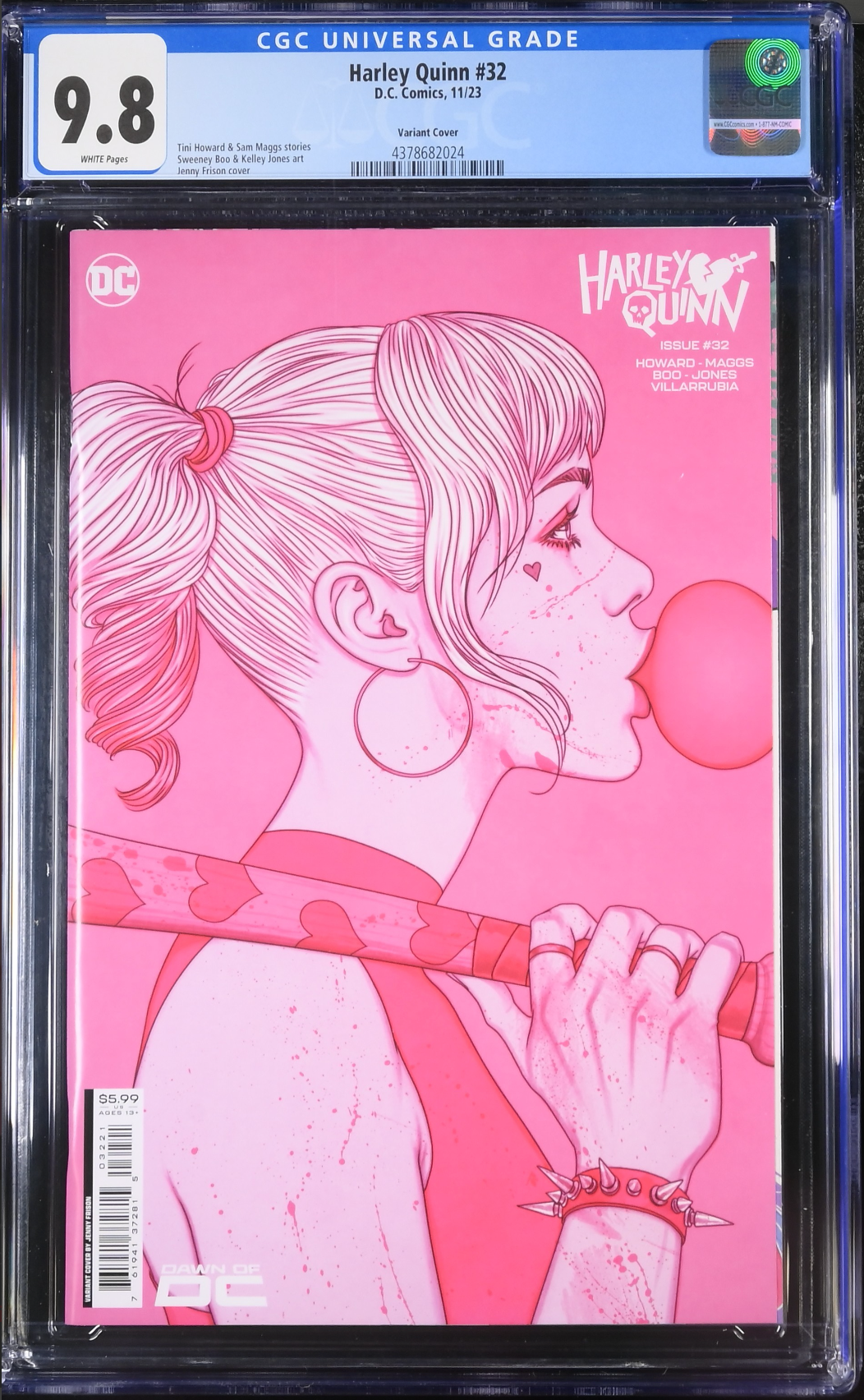 Harley Quinn #32 Frison Variant CGC 9.8