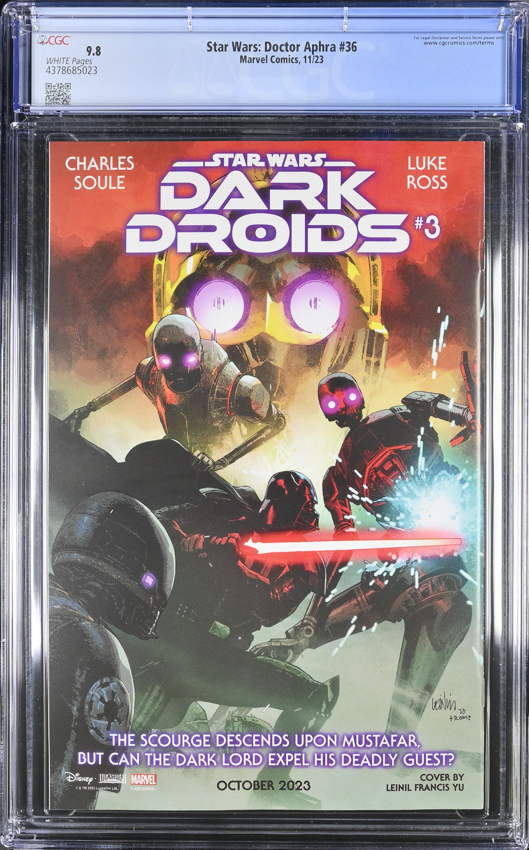 Star Wars: Doctor Aphra #36 CGC 9.8