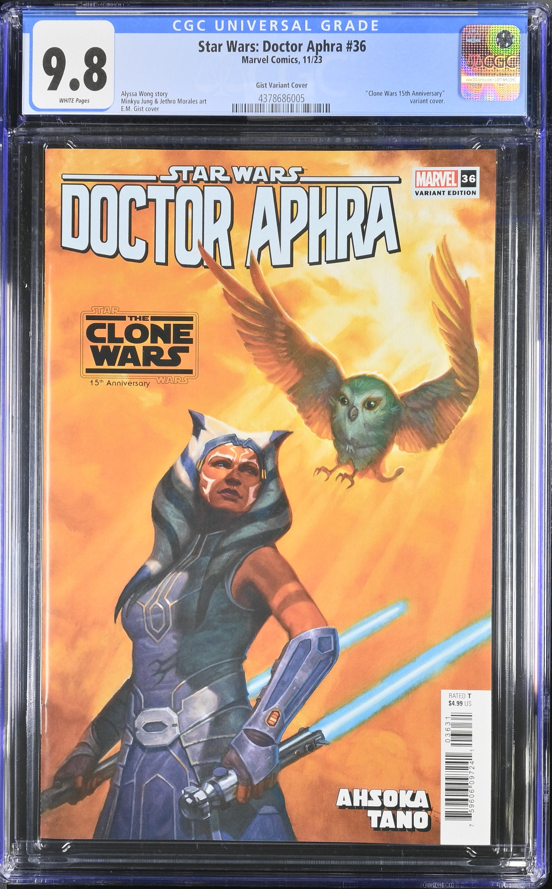 Star Wars: Doctor Aphra #36 Gist Variant CGC 9.8