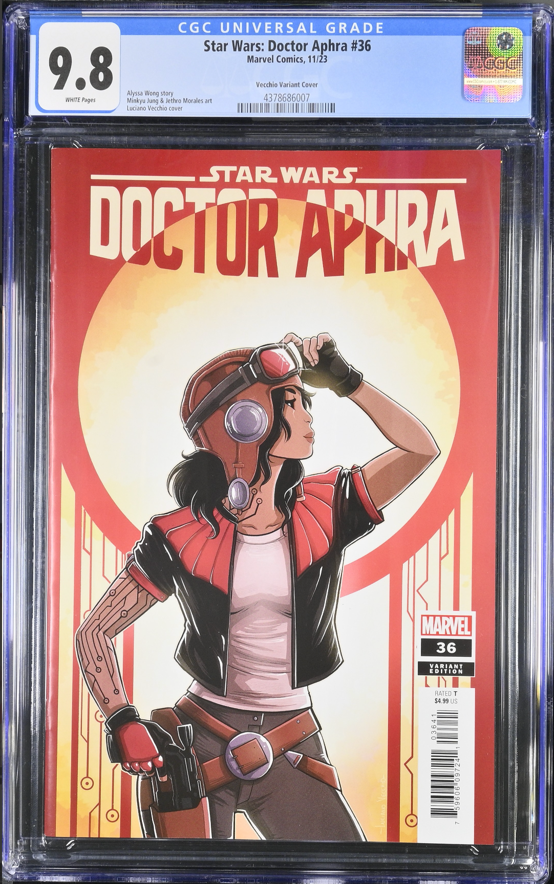 Star Wars: Doctor Aphra #36 Vecchio Variant CGC 9.8