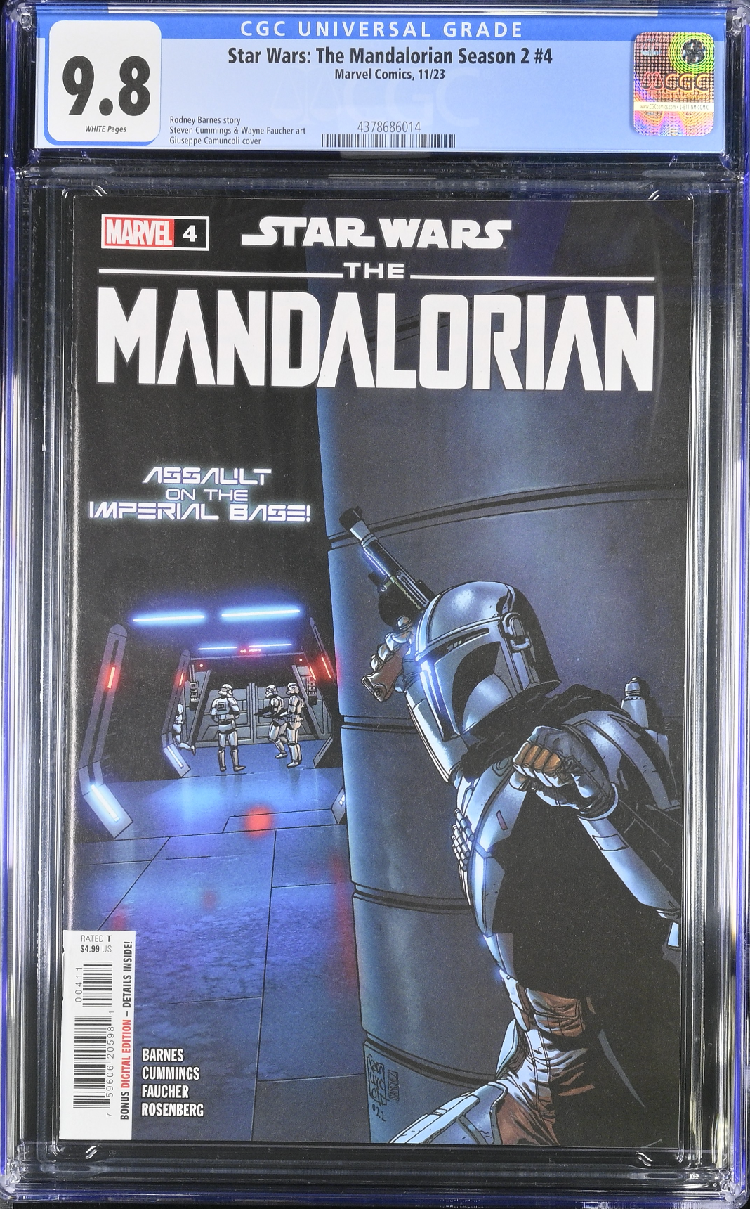 Star Wars: The Mandalorian Season 2 #4 CGC 9.8