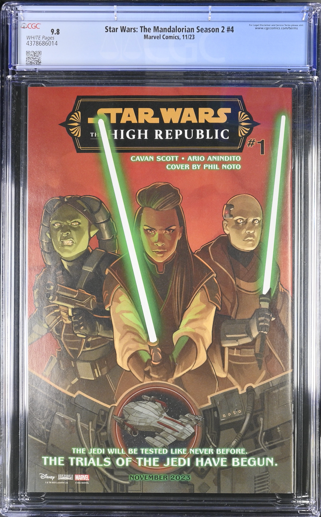 Star Wars: The Mandalorian Season 2 #4 CGC 9.8