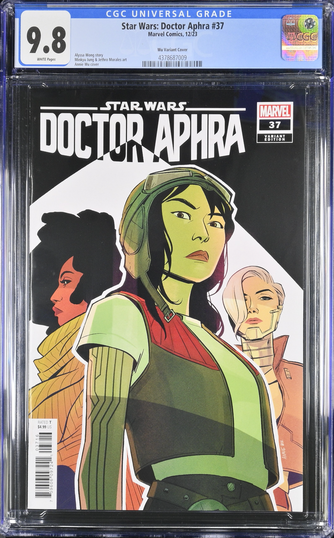 Star Wars: Doctor Aphra #37 Wu 1:25 Retailer Incentive Variant CGC 9.8