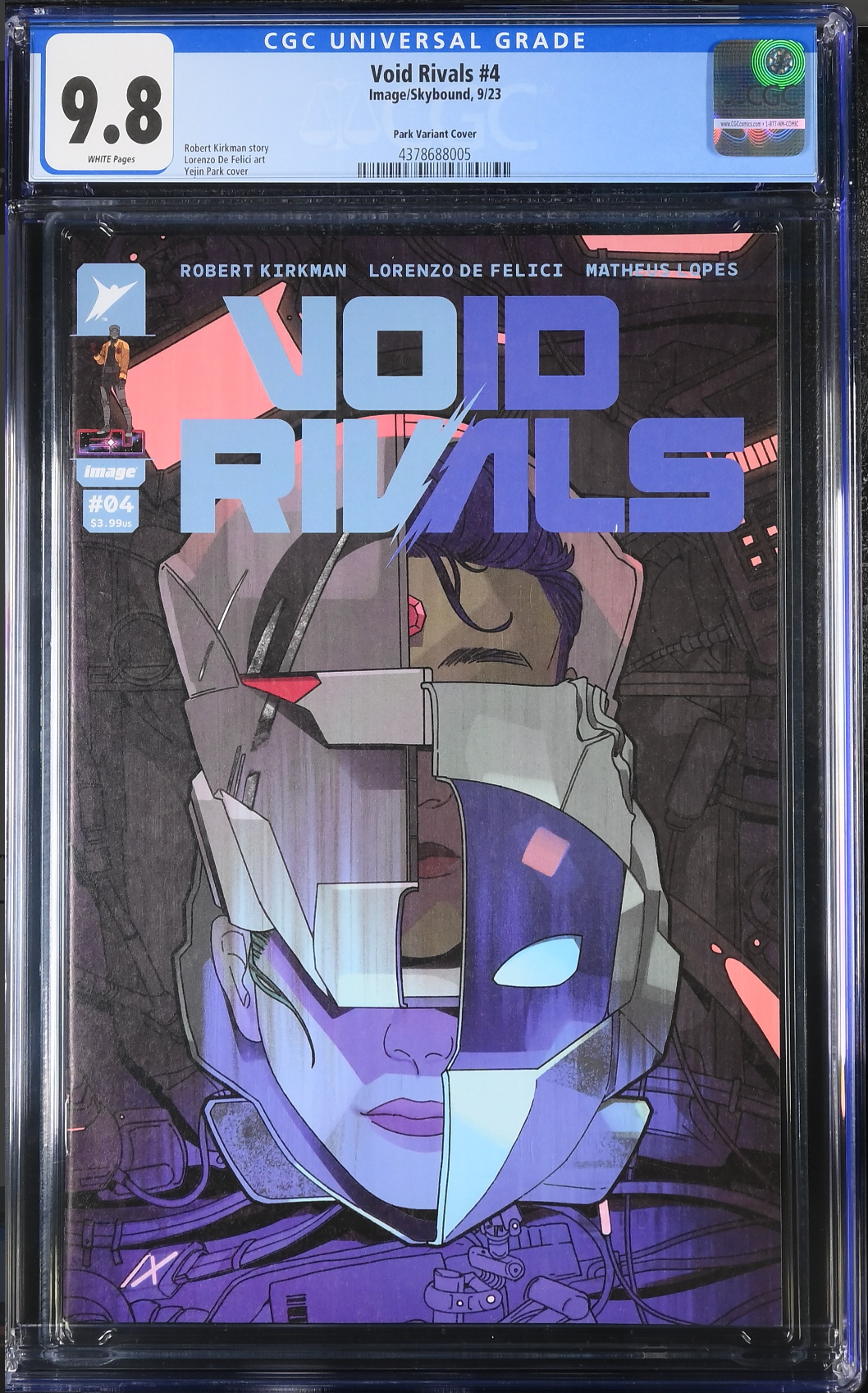 Void Rivals #4 Park 1:10 Retailer Incentive Variant CGC 9.8