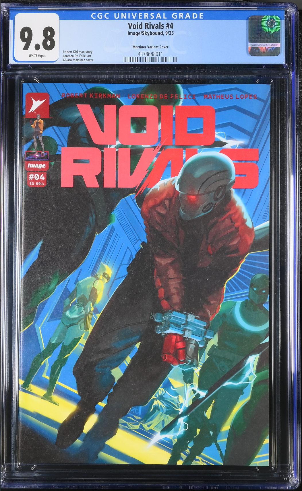 Void Rivals #4 Martinez 1:50 Retailer Incentive Variant CGC 9.8