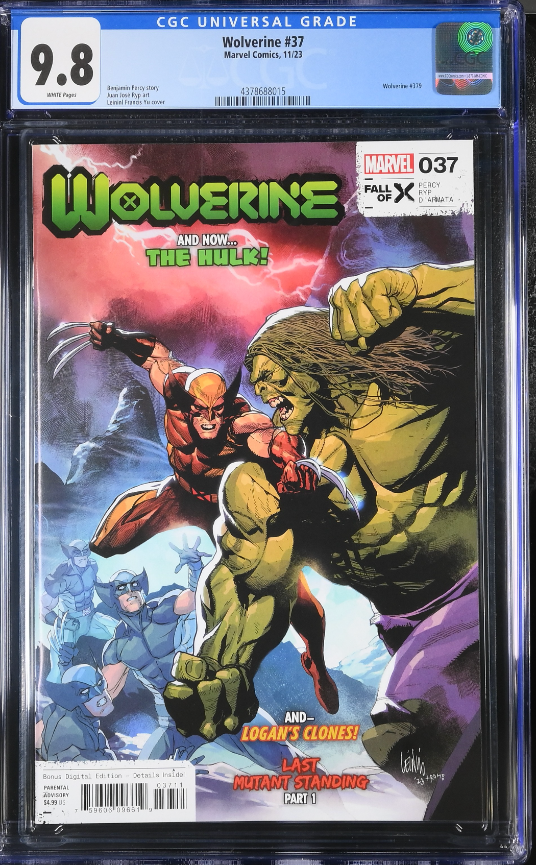 Wolverine #37 CGC 9.8