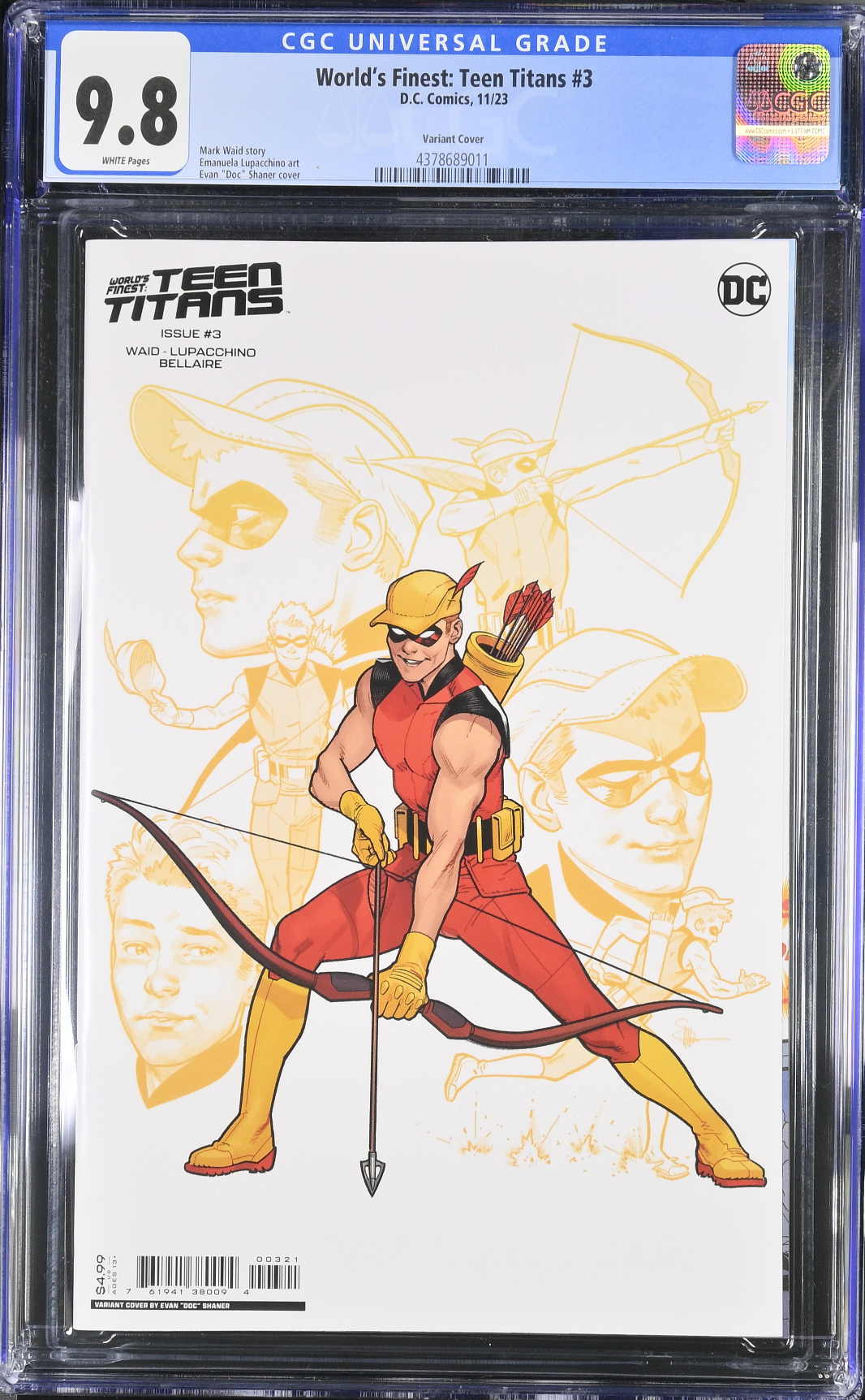 World's Finest: Teen Titans #3 Shaner Variant CGC 9.8