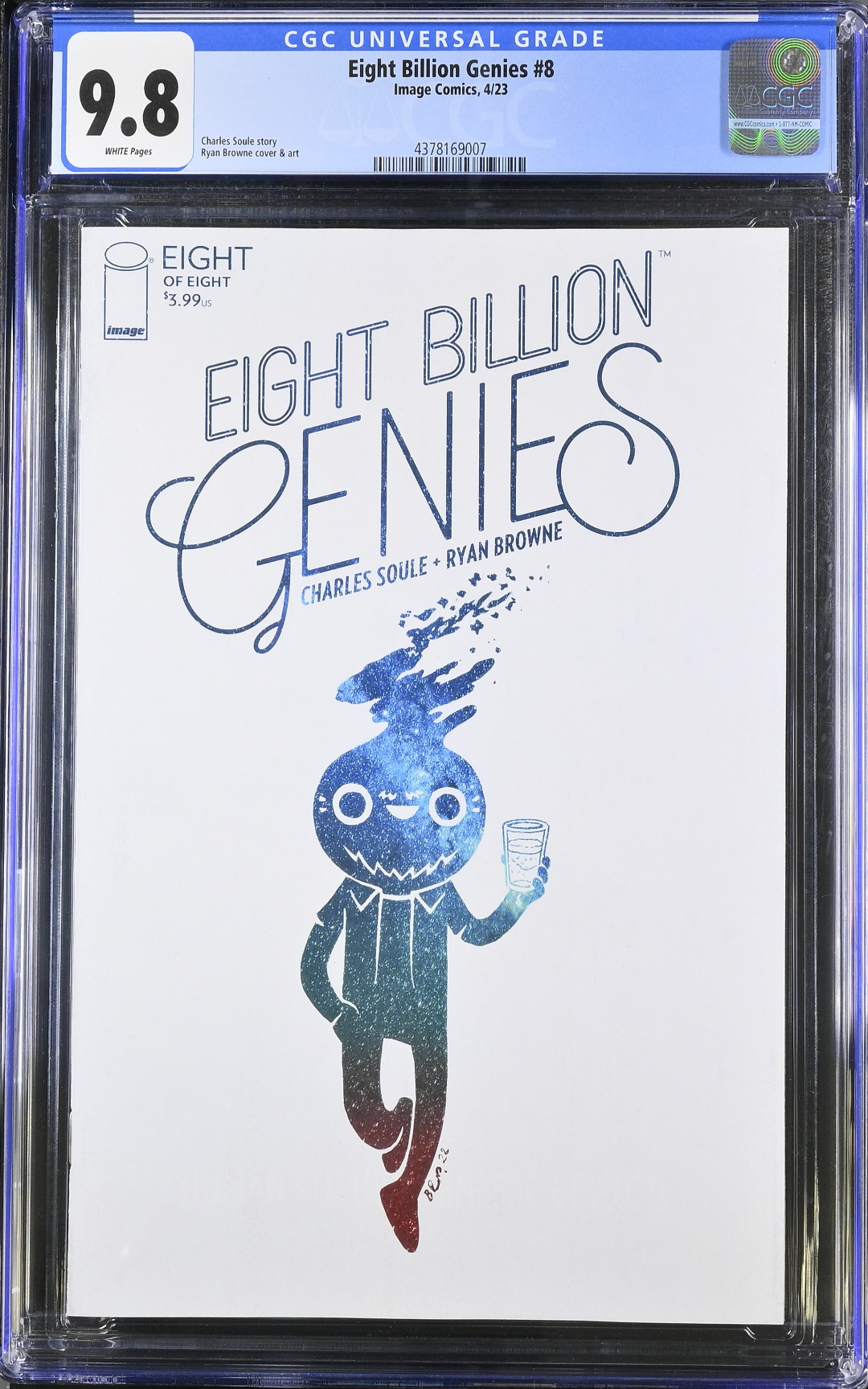 Eight Billion Genies #8 CGC 9.8