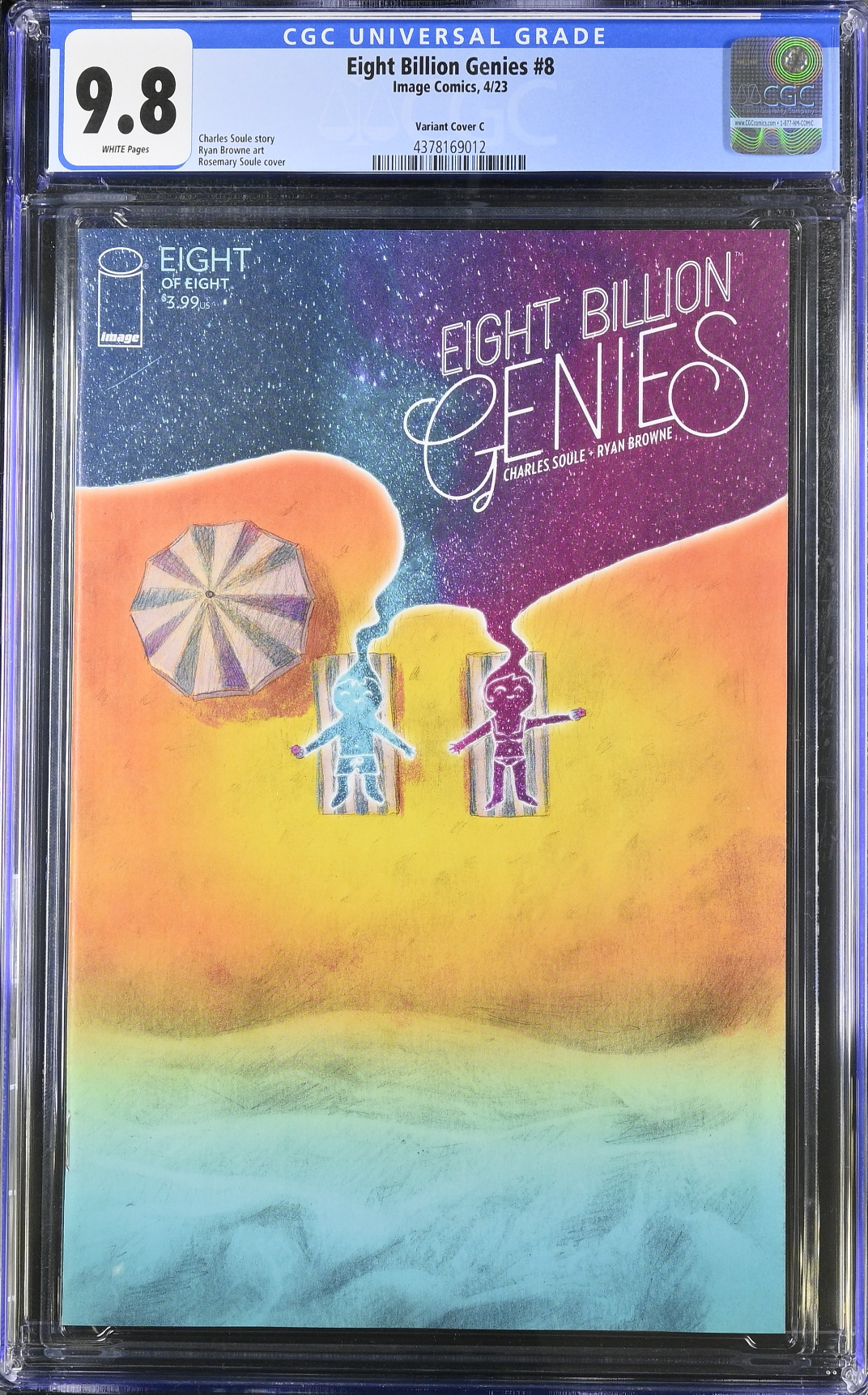 Eight Billion Genies #8 Soule Variant CGC 9.8