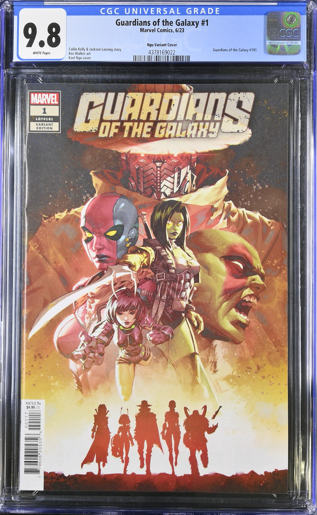 Guardians of the Galaxy #1 Ngu 1:25 Retailer Incentive Variant CGC 9.8