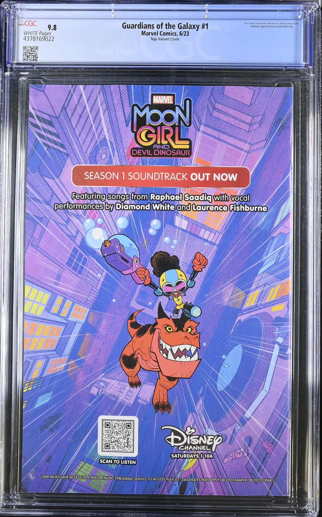 Guardians of the Galaxy #1 Ngu 1:25 Retailer Incentive Variant CGC 9.8