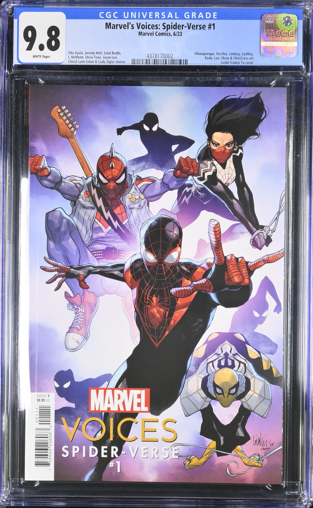 Marvel Voices: Spider-Verse #1 CGC 9.8