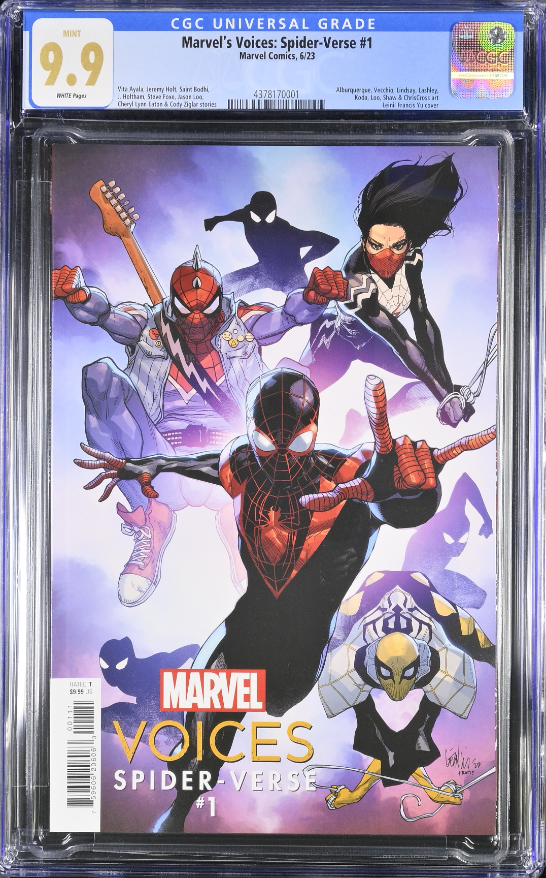 Marvel Voices: Spider-Verse #1 CGC 9.9