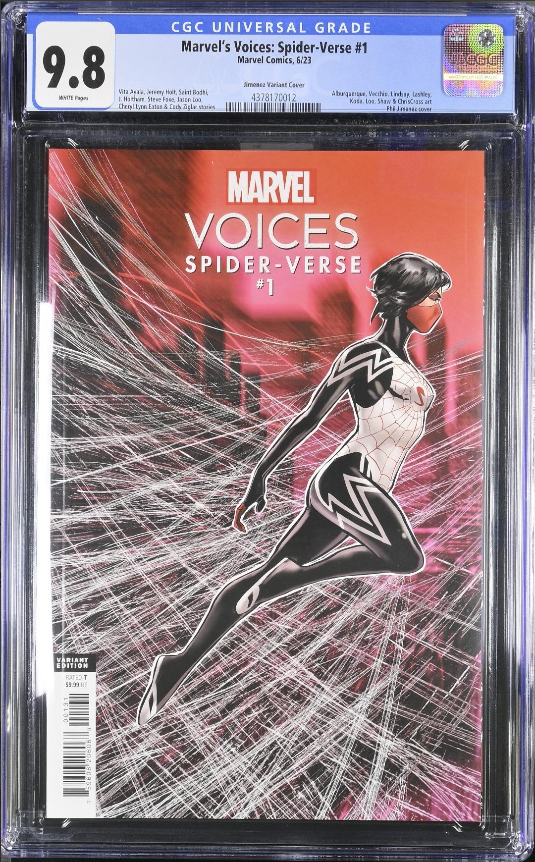 Marvel Voices: Spider-Verse #1 Jimenez Variant CGC 9.8