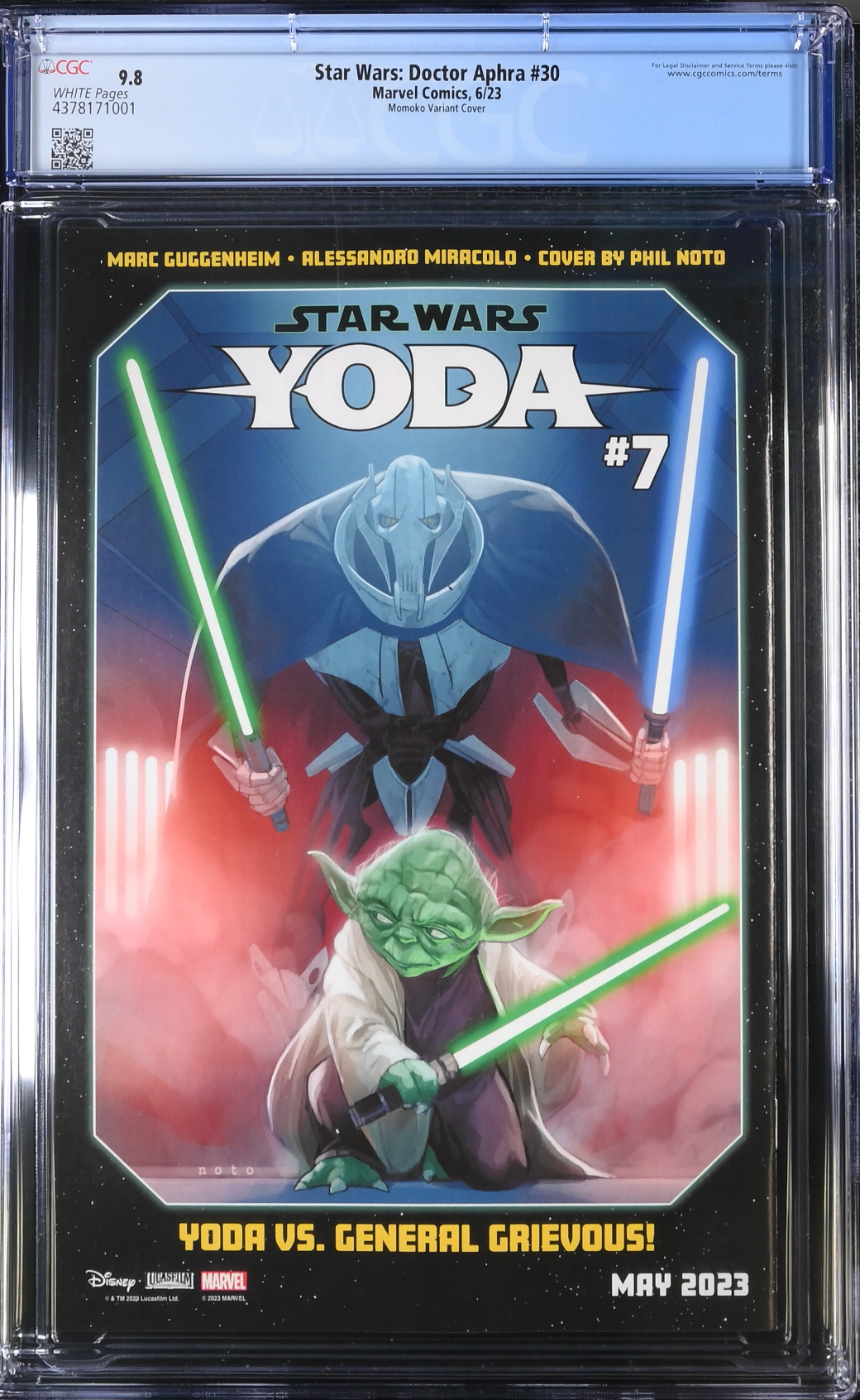 Star Wars: Doctor Aphra #30 Momoko Variant CGC 9.8