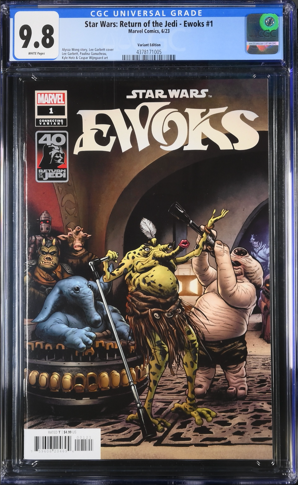 Star Wars: Return of the Jedi - Ewoks #1 Garbett Variant CGC 9.8